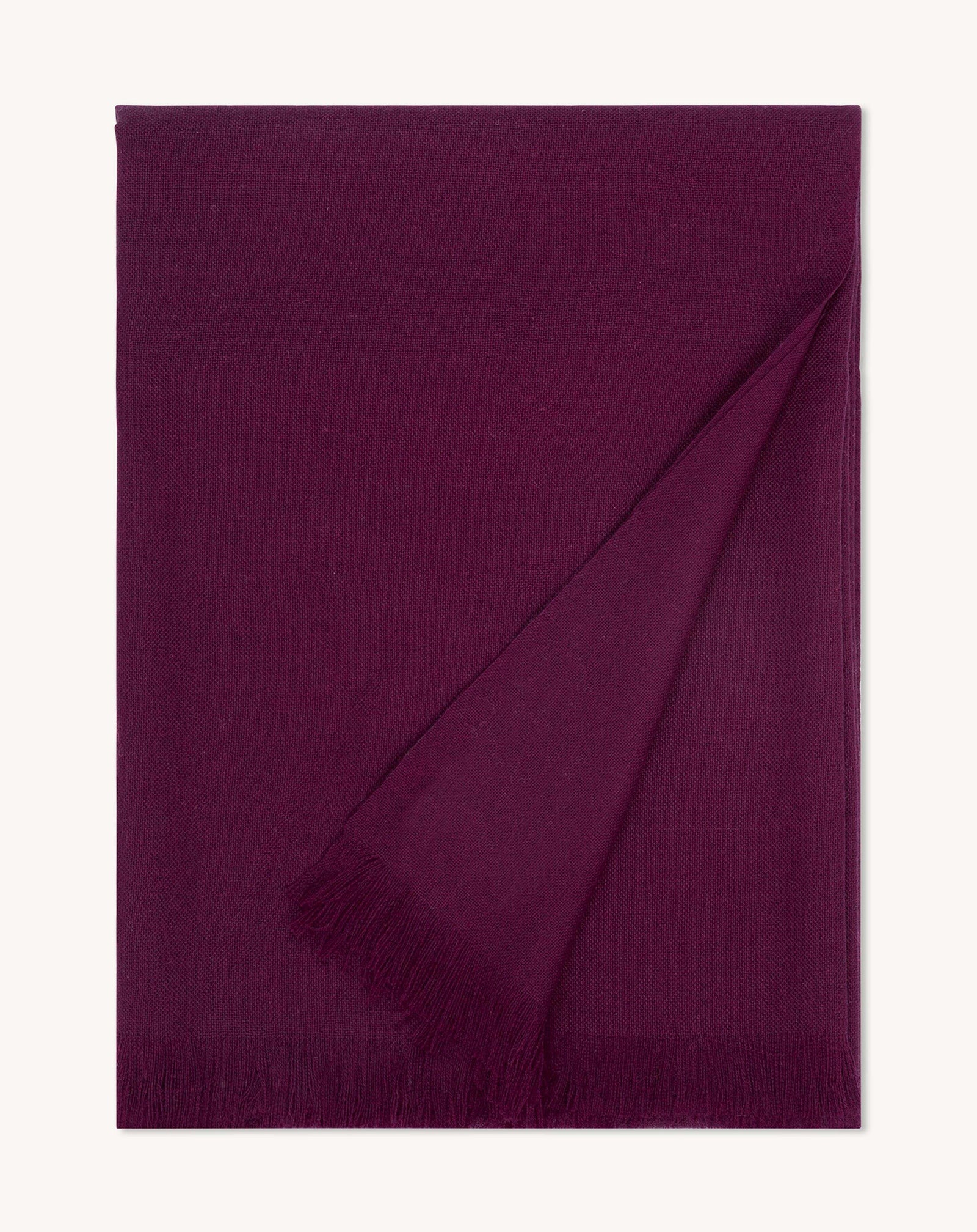 Etole en voile-PRUNE DAMAS-100% cachemire