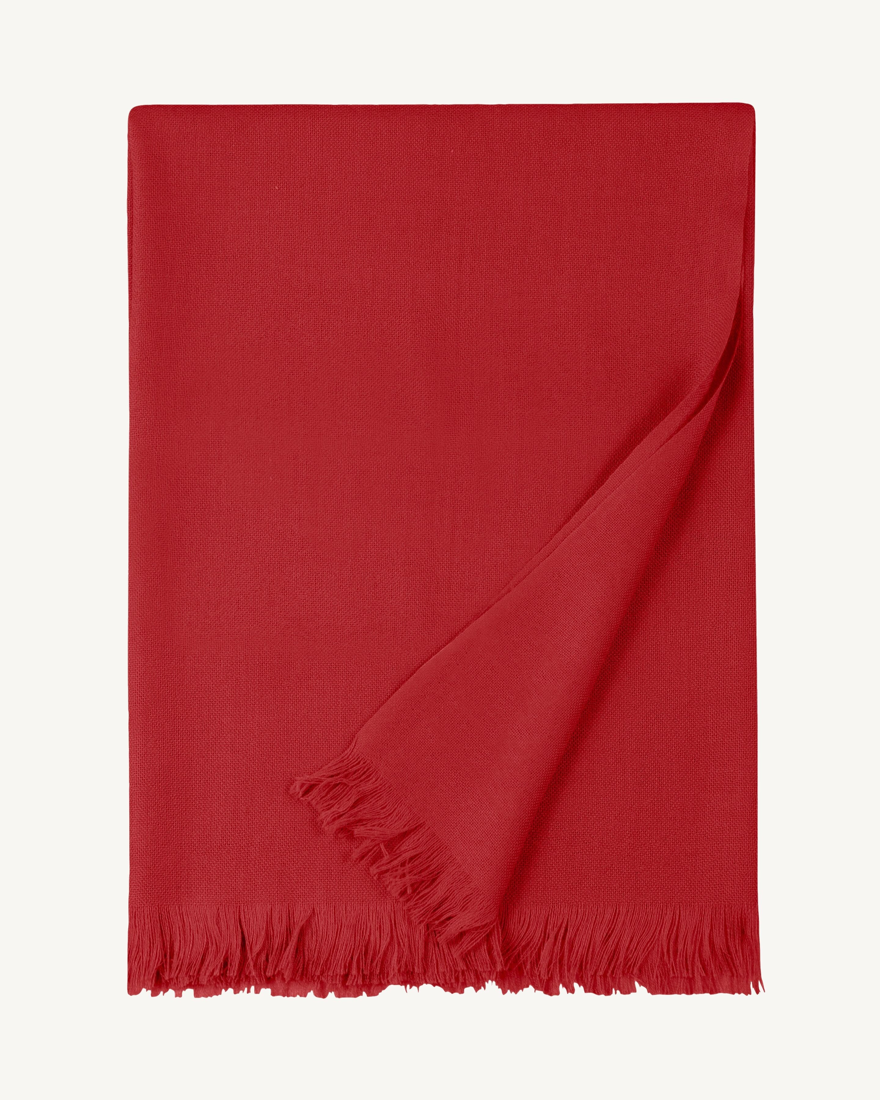 Etole en voile -ROUGE QUARANTE-100% cachemire