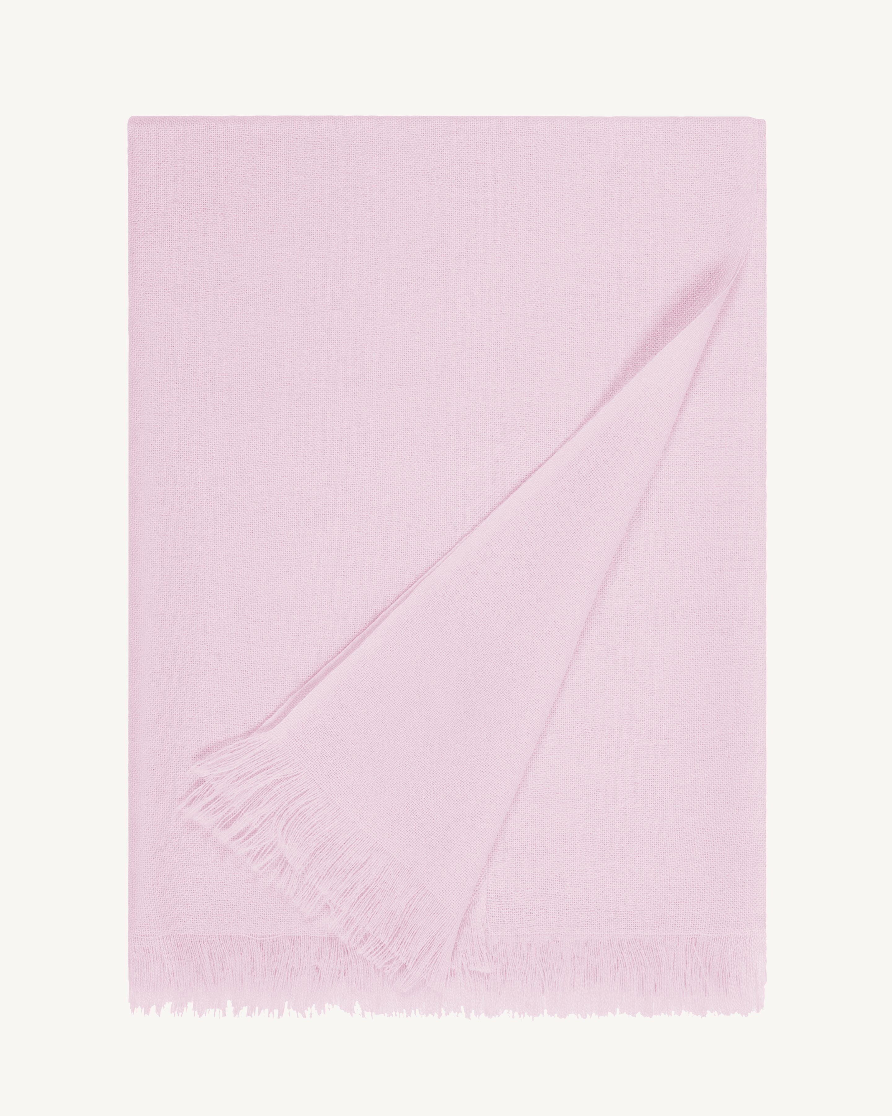 Etole en voile -ROSE QUARTZ-100% cachemire