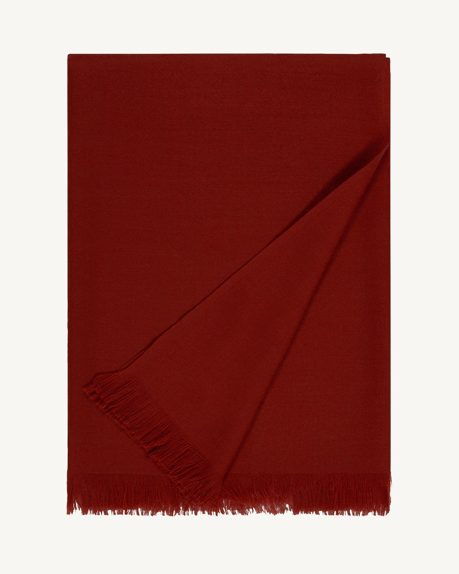 Etole en voile -ROUGE D'ORIENT-100% cachemire