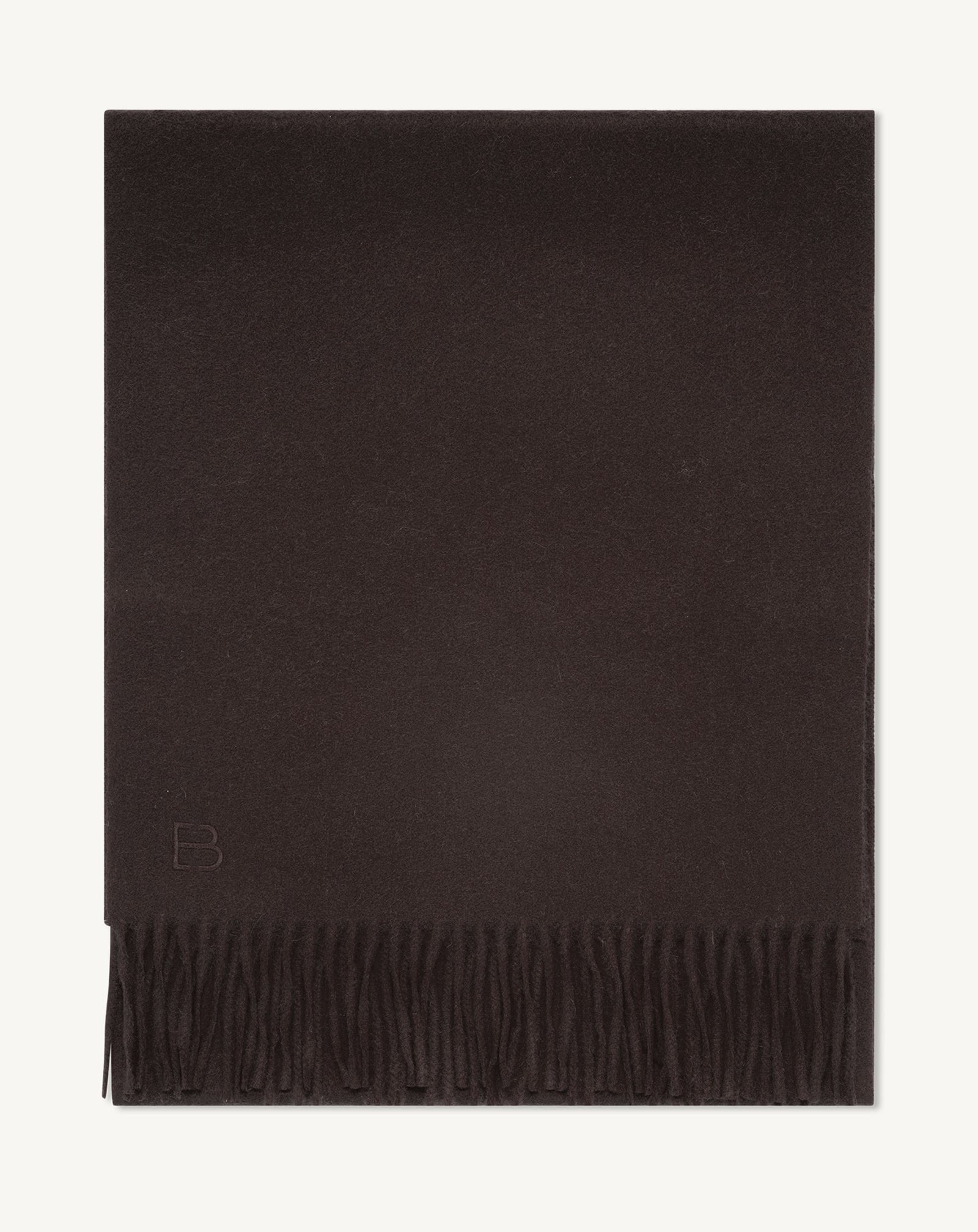 Echarpe classique EB-CHOCOLAT-100% cachemire