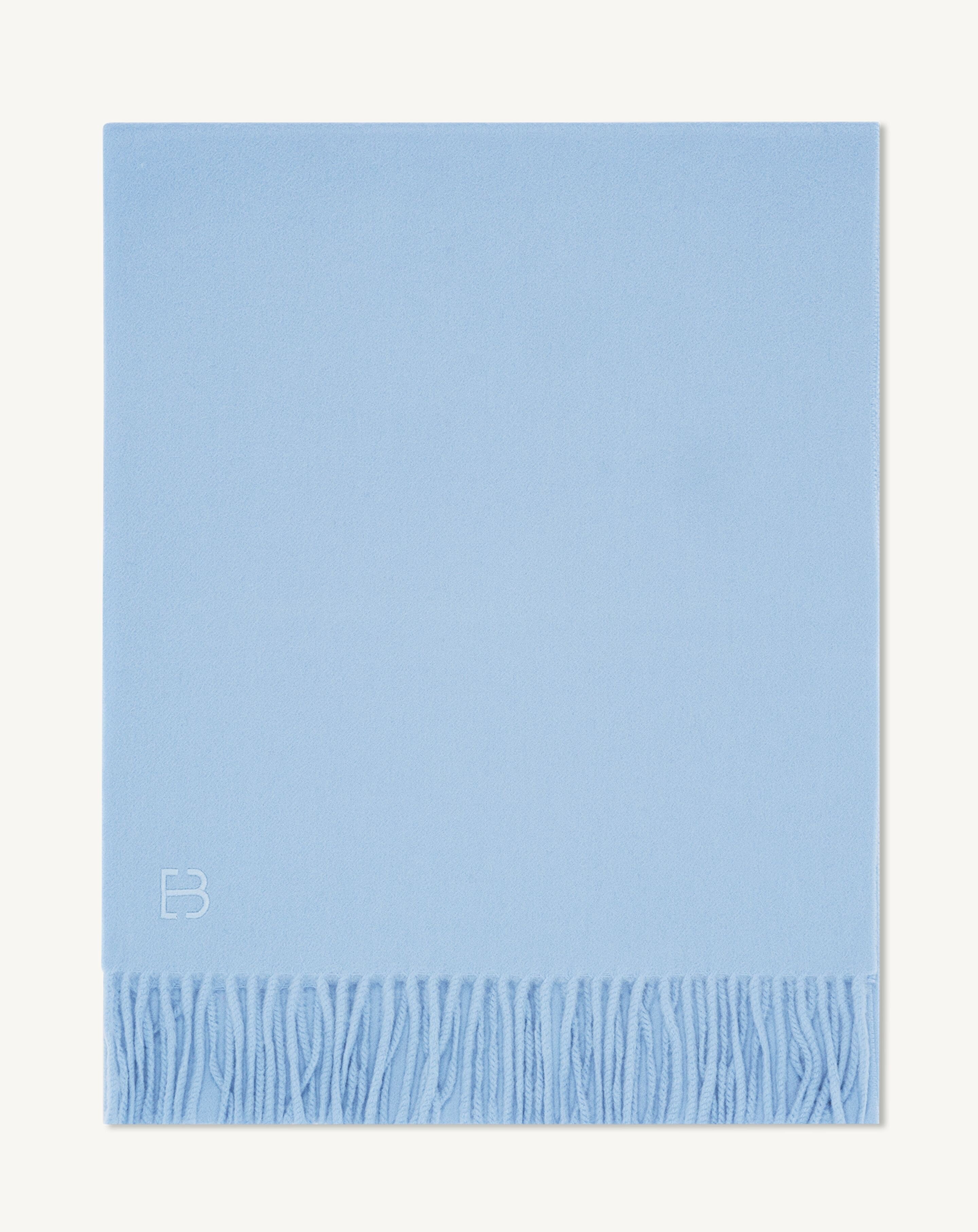 Echarpe classique EB Bleu concorde
