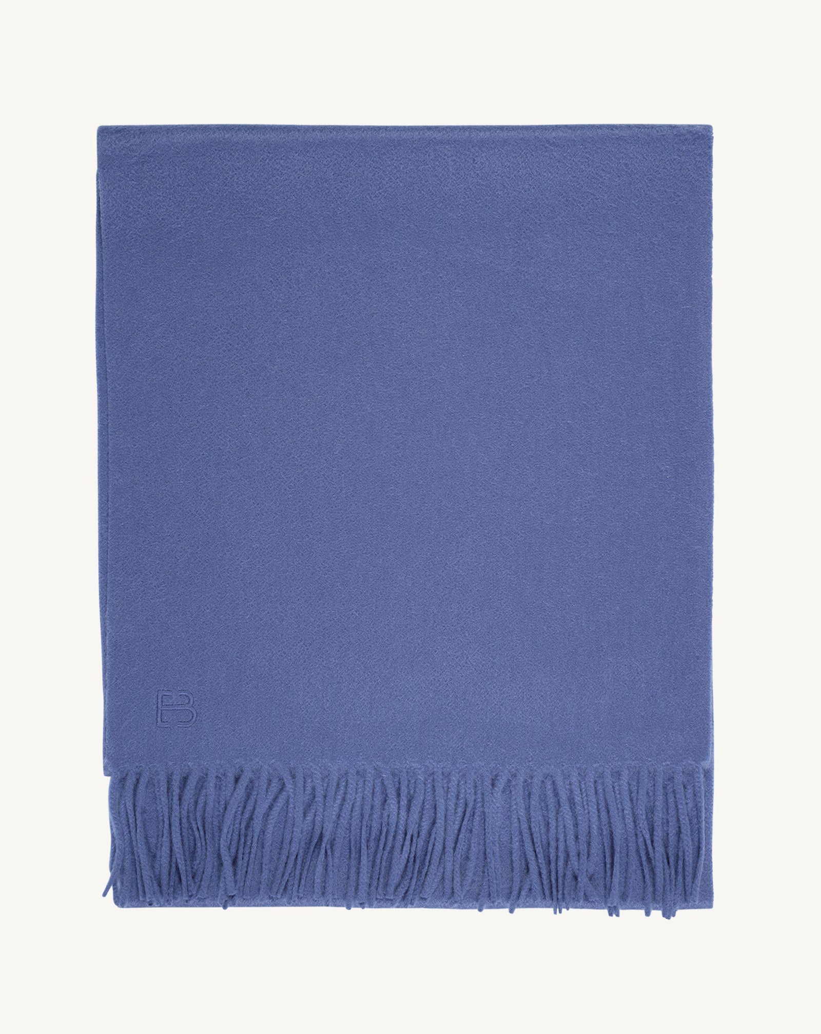 Echarpe classique EB-BLEU ATLAS-100% cachemire