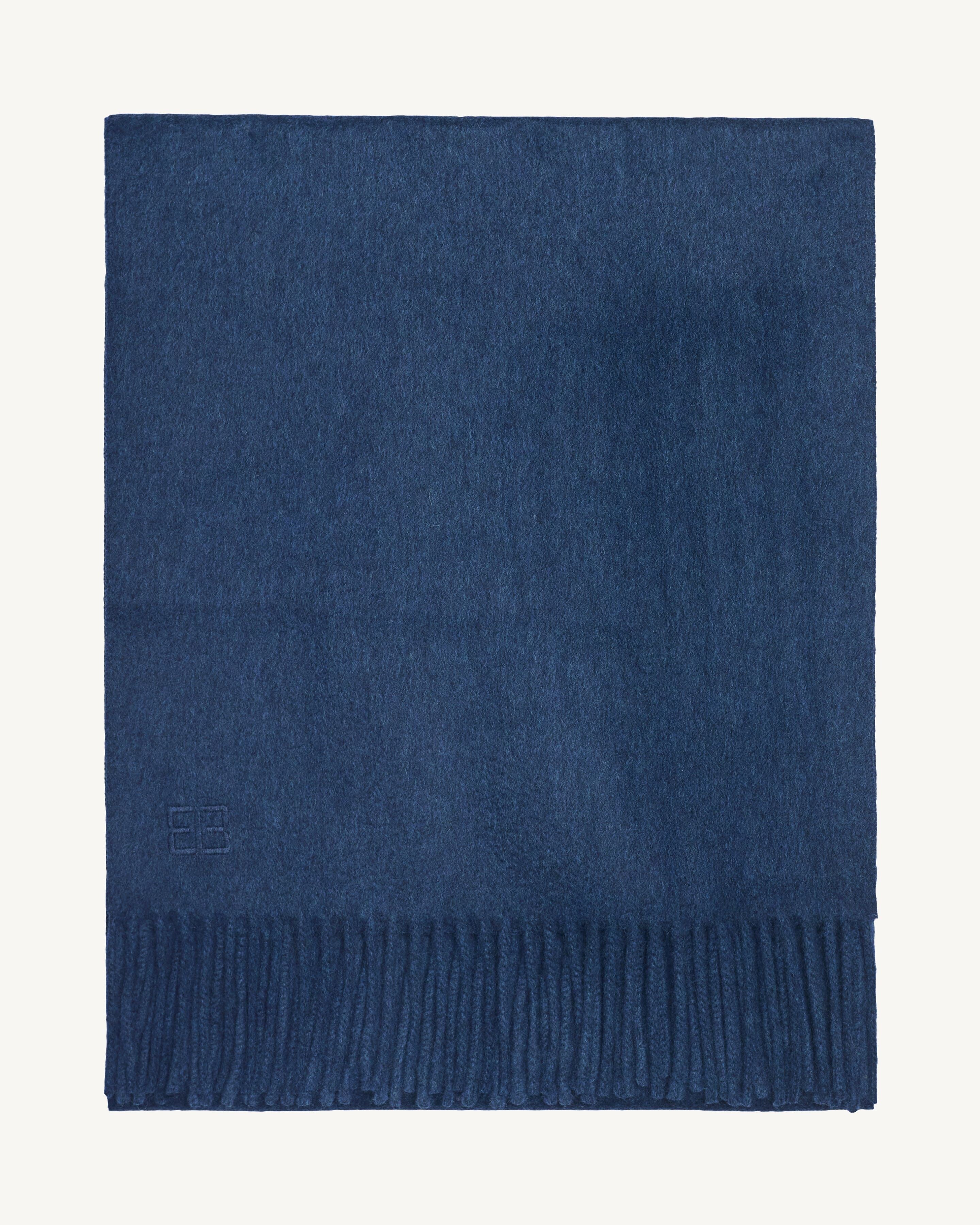 Écharpe Origines-BLEU NOCTURNE-100% cachemire