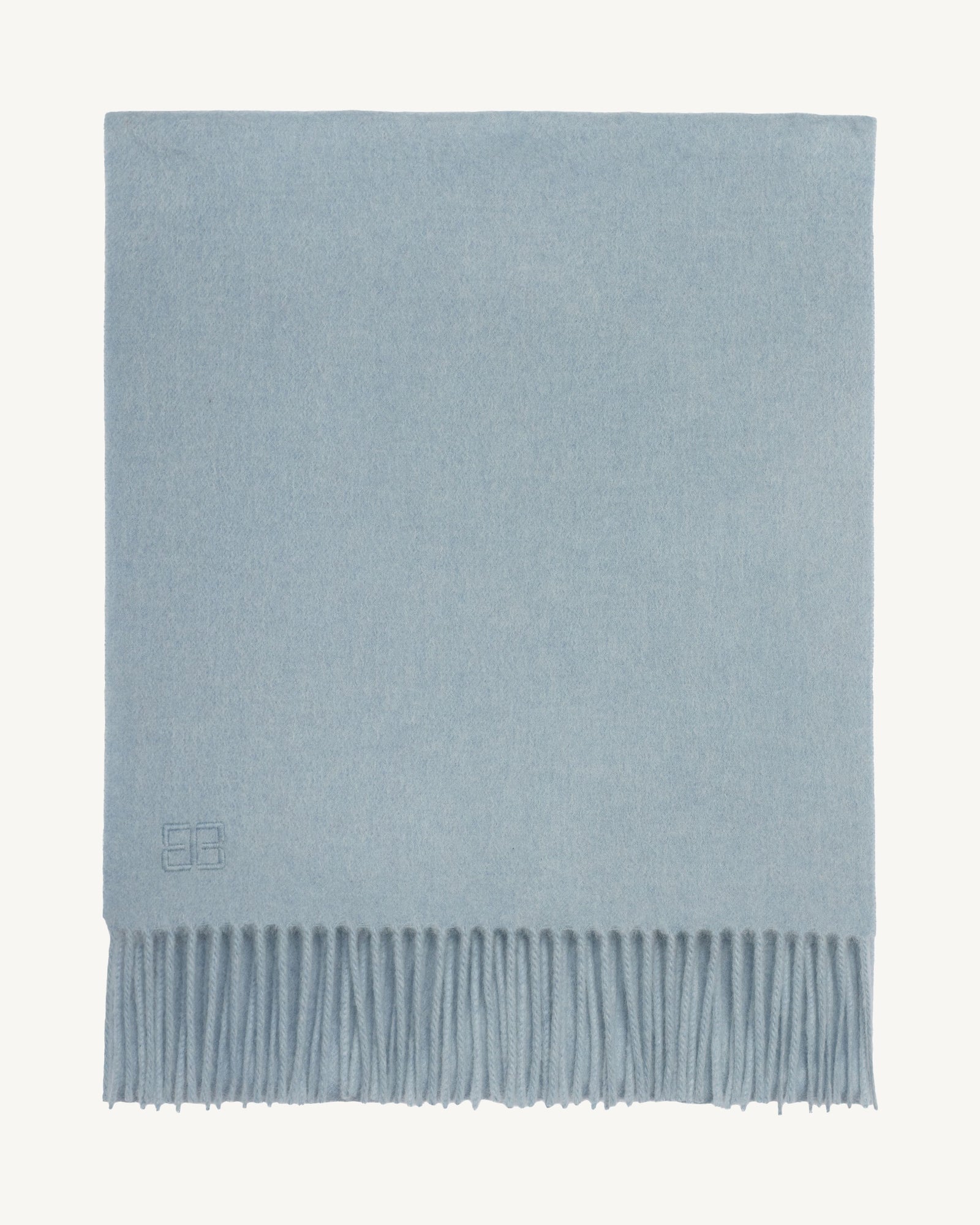 Écharpe Origines-BLEU GLACIER-100% cachemire