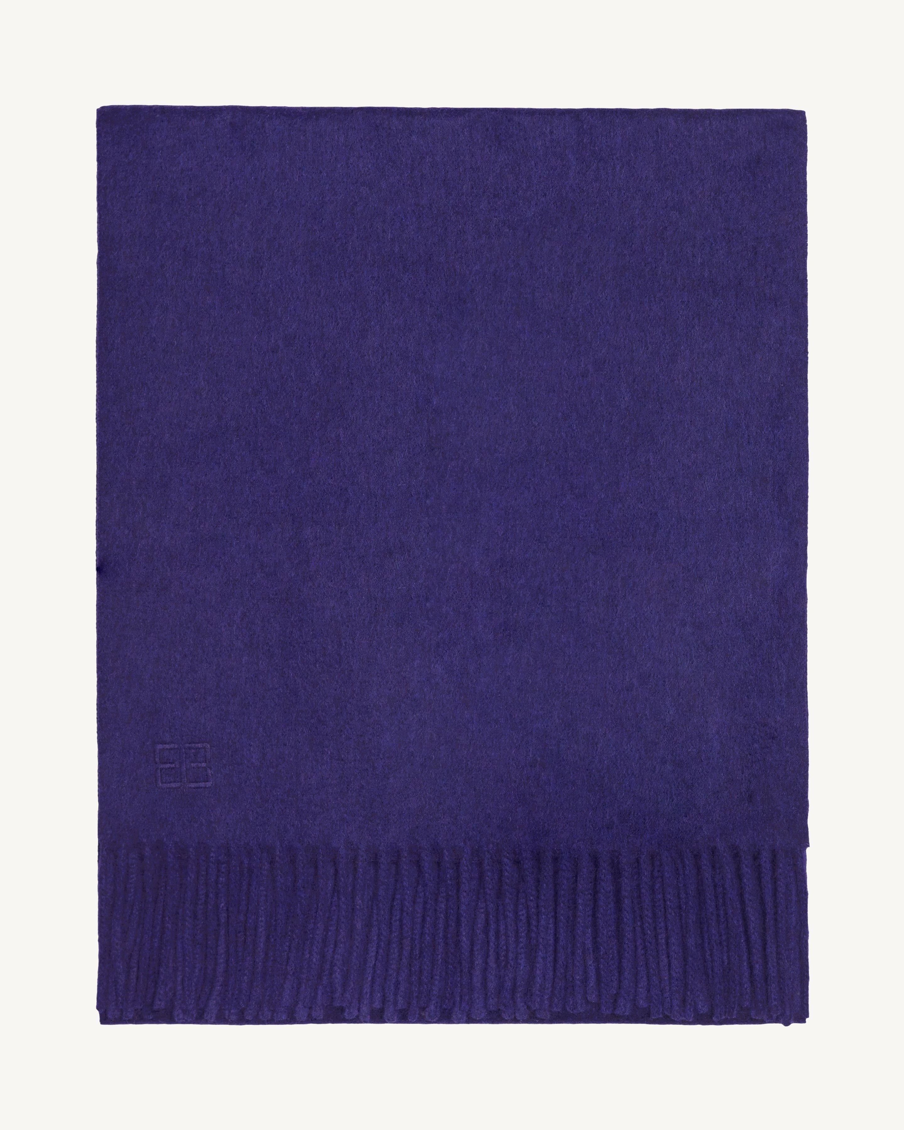 Écharpe Origines-ULTRAVIOLET-100% cachemire