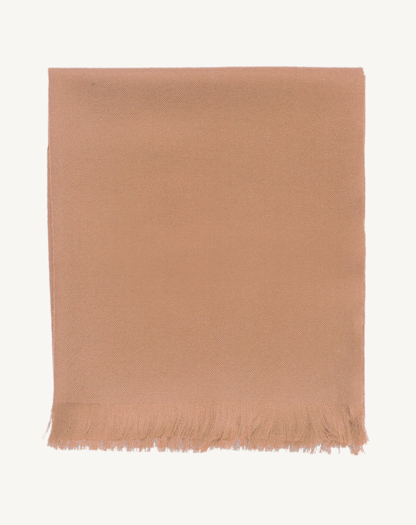 Écharpe voile de cachemire-CARAMEL-100% CACHEMIRE