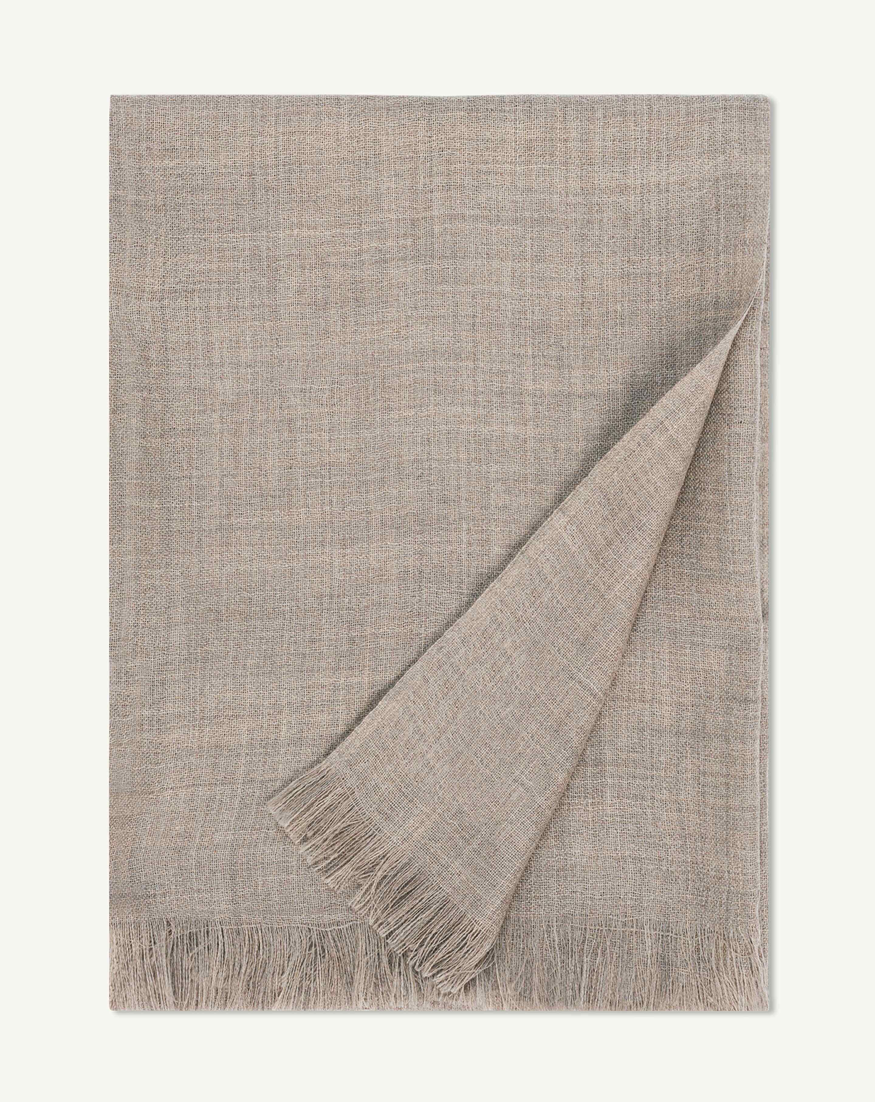 Petite étole en voile-MILLET-100% cachemire