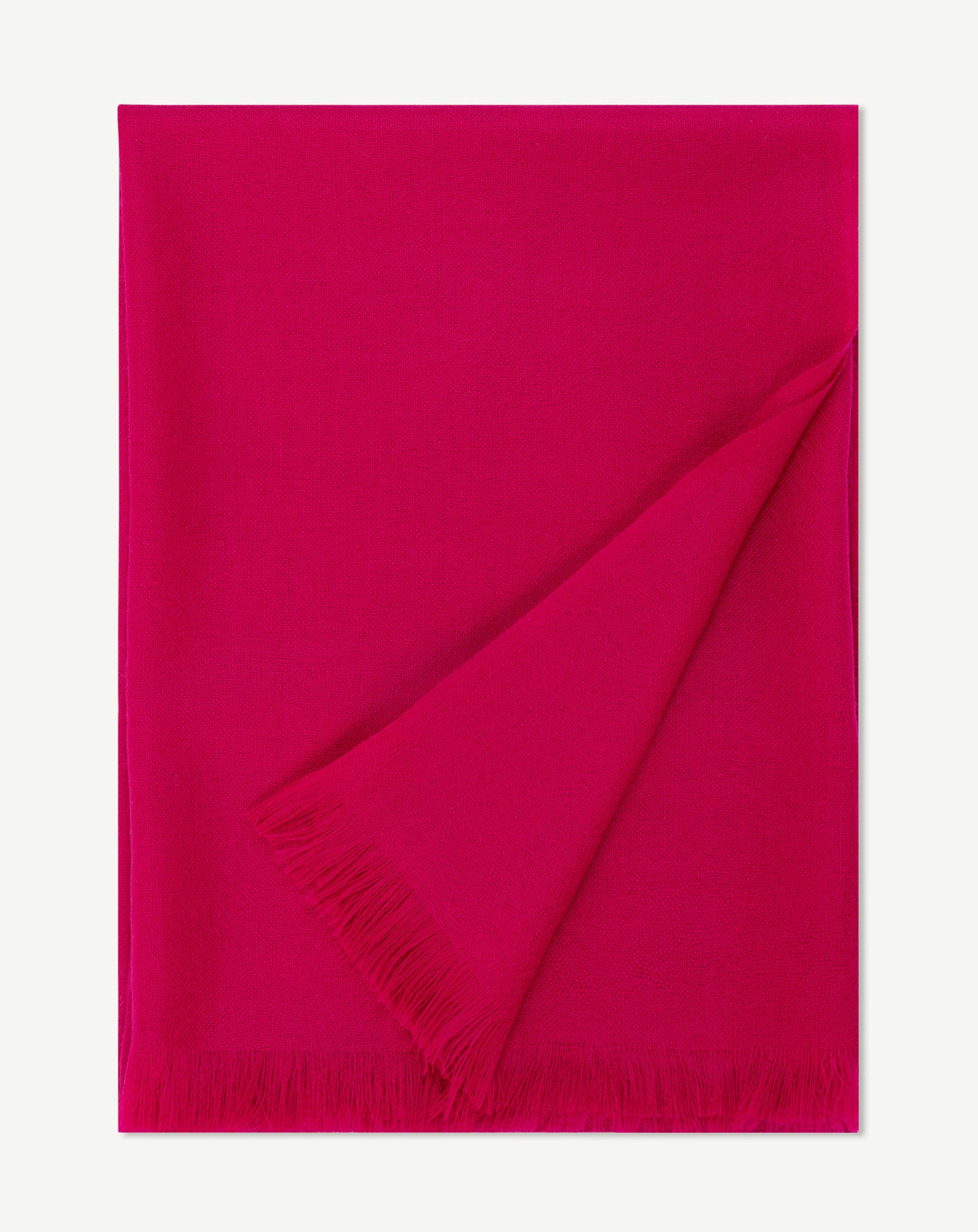 Petite étole en voile-ROSE DIVA-100% cachemire