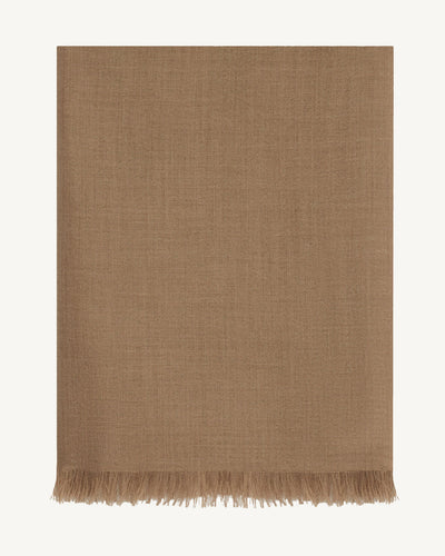 Petite étole en voile-KRAFT-100% cachemire