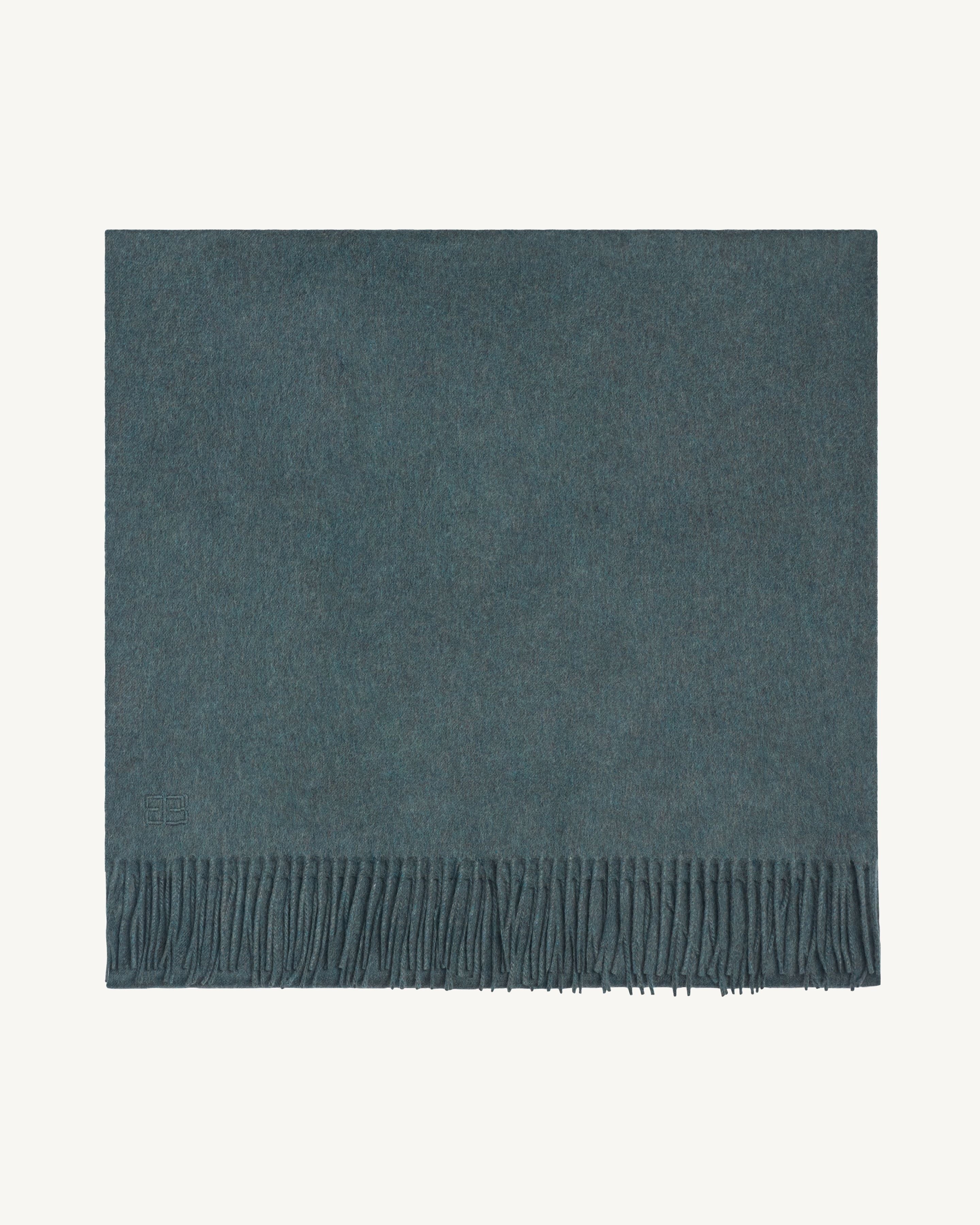 Grande écharpe Cali-BLEU GRANIT-100% cachemire