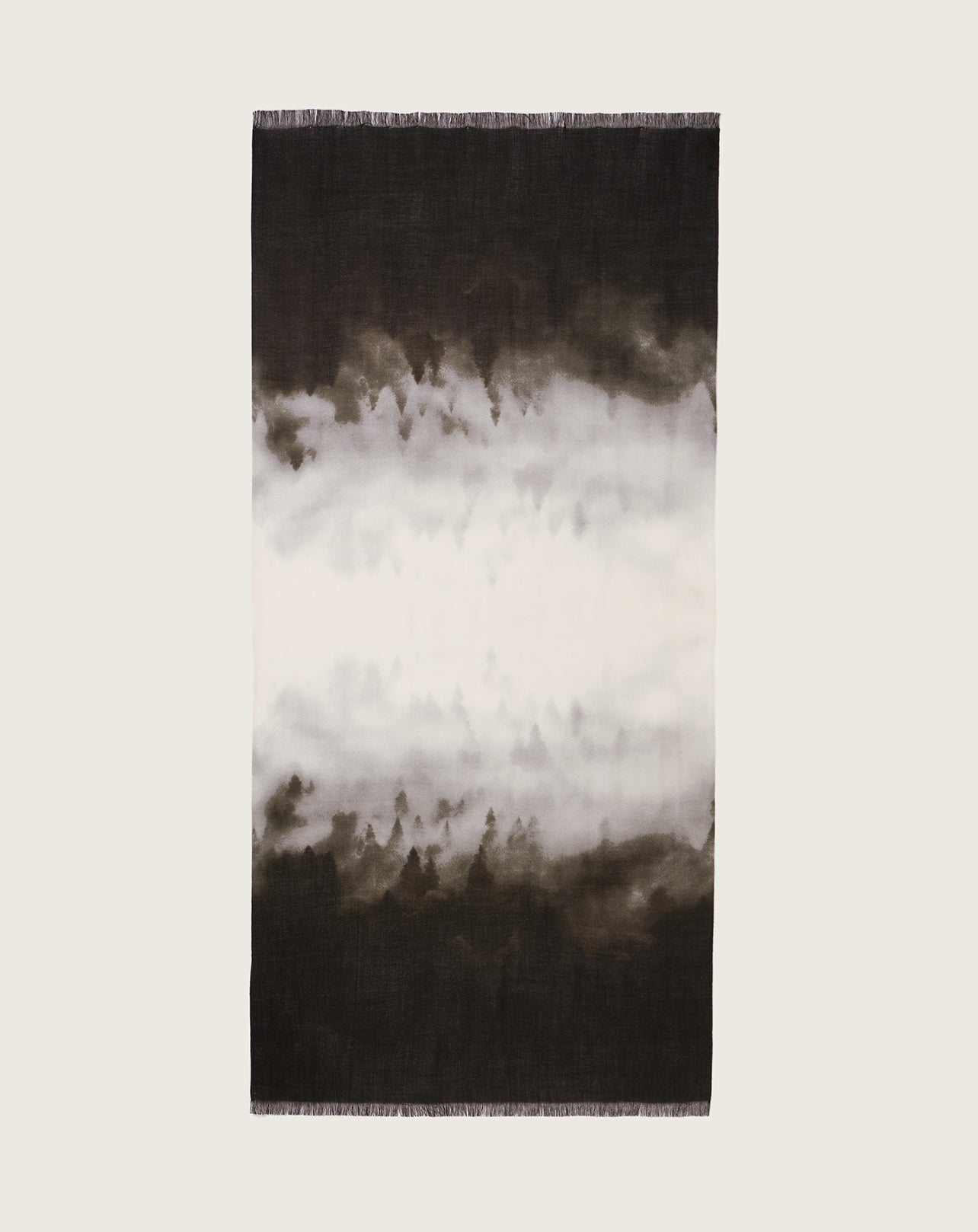 Bedruckte Stola „Aube Hivernale“ 180 x 85 cm