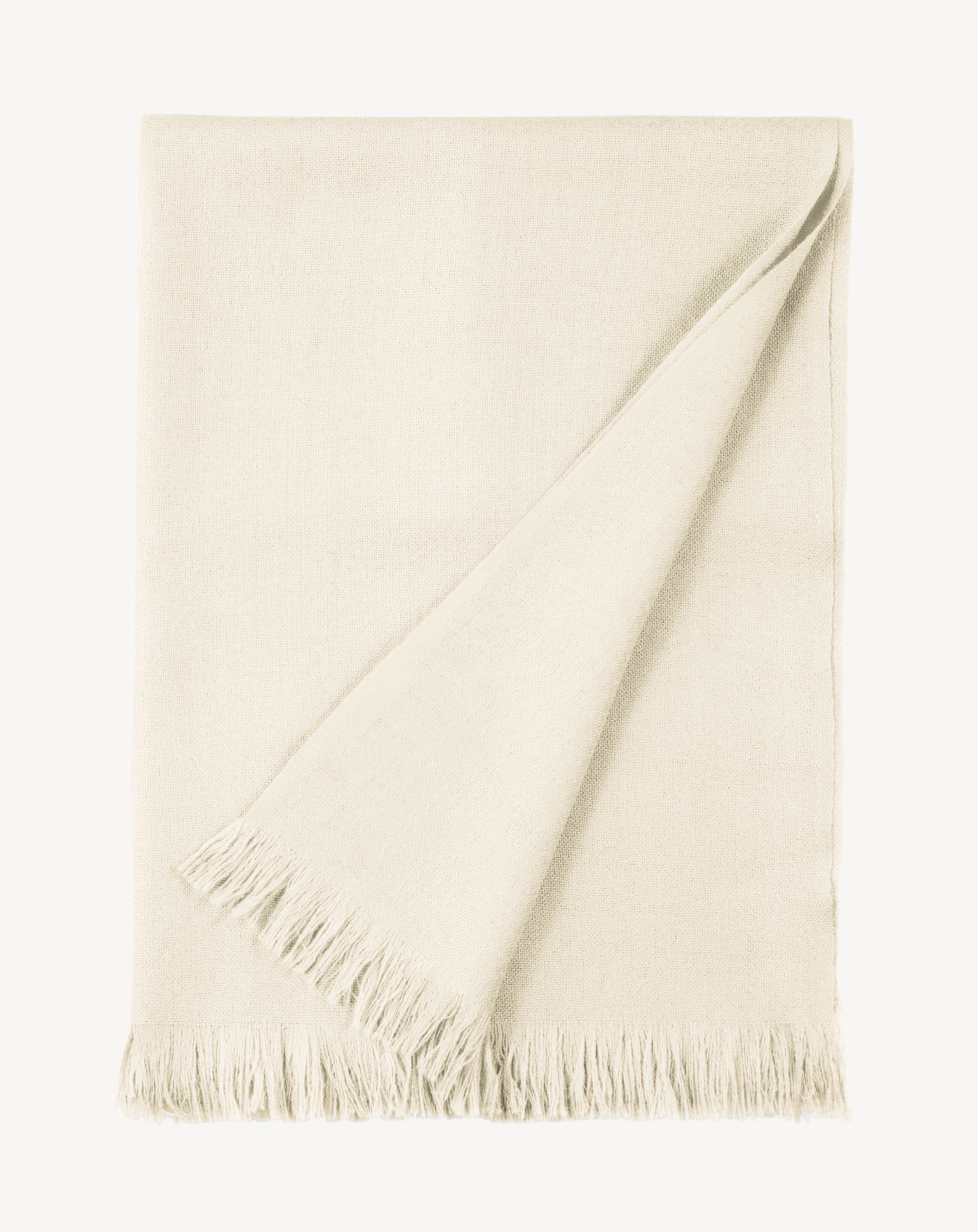 Maxi étole en voile-NATUREL-100% cachemire