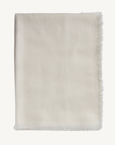 Carré en twill-NATUREL-100% cachemire