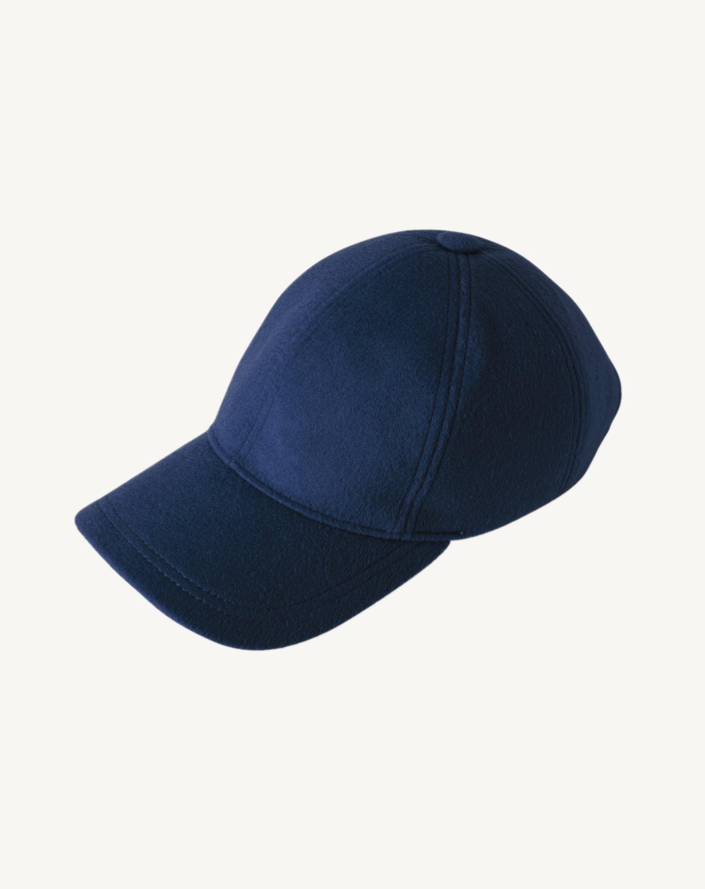 Casquette-MARINE-80% LAINE 20% CACHEMIRE