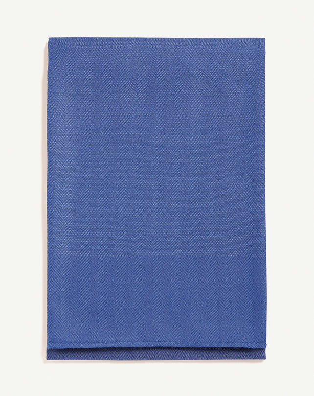 Étole Harmony-GEAI/BLEU ATLANTIDE-70% cachemire 30% soie