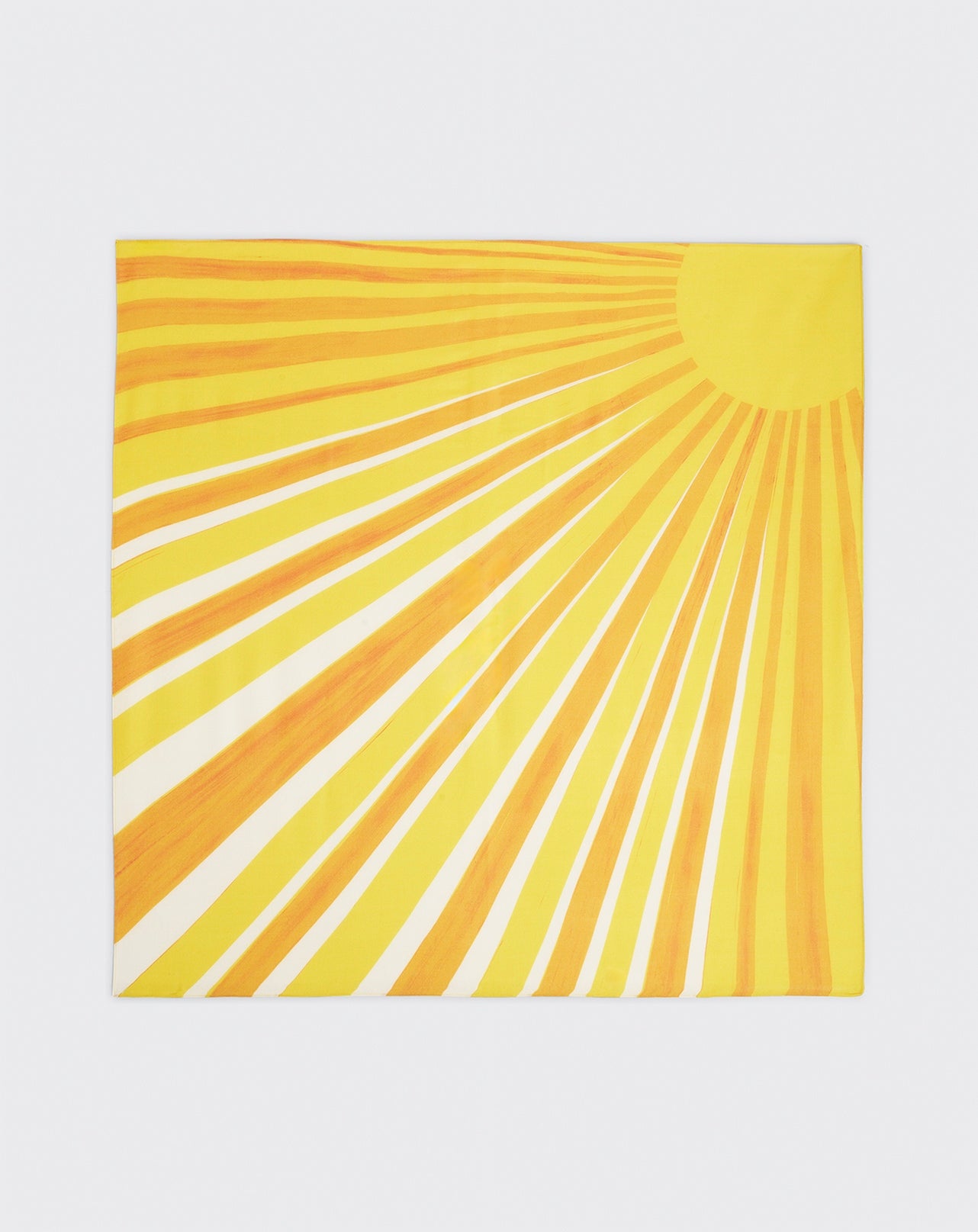 Carré imprimé soleil-COLIBRI-70% CACHEMIRE 30% SOIE