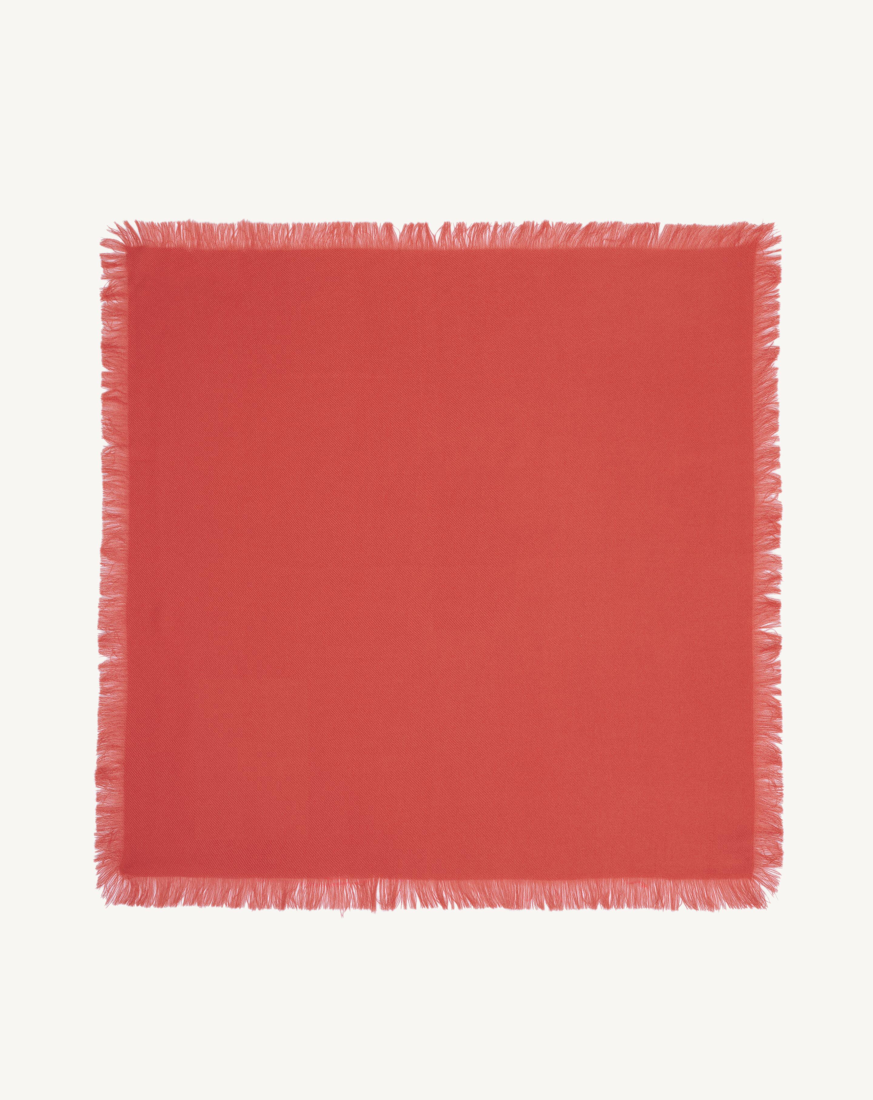 Mini carré en twill-SANTA FE-100% cachemire