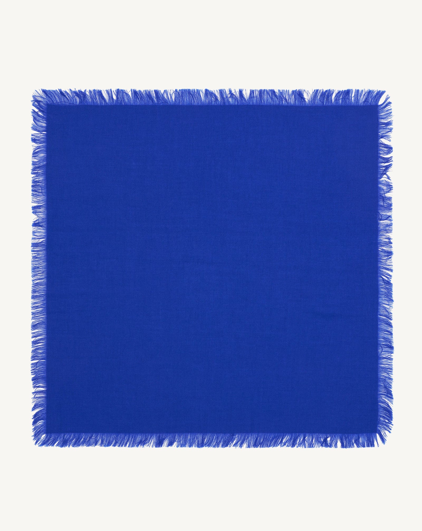 Mini carré à franges-ATLANTIQUE-100% cachemire