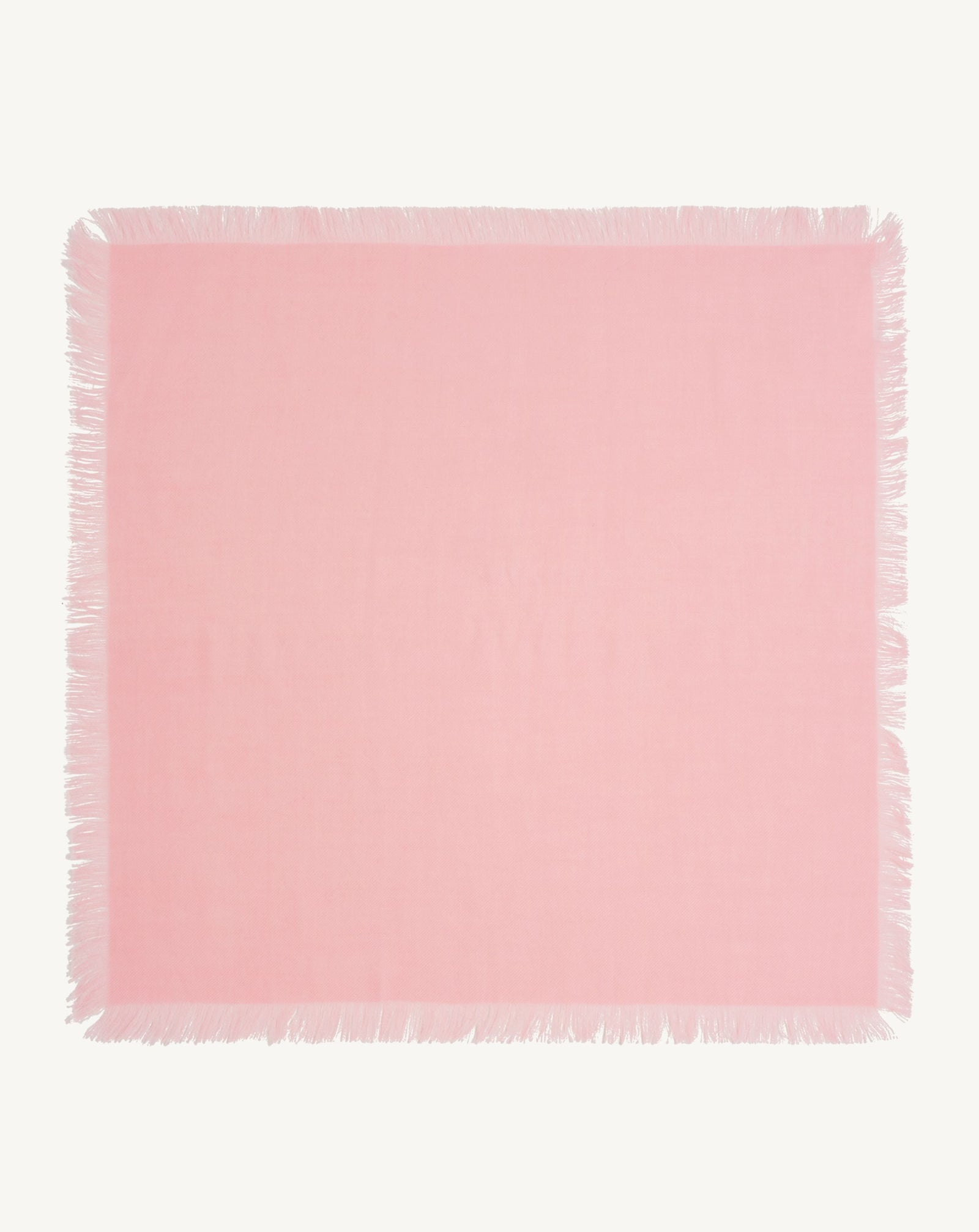 Mini carré à franges-SAKURA-100% cachemire