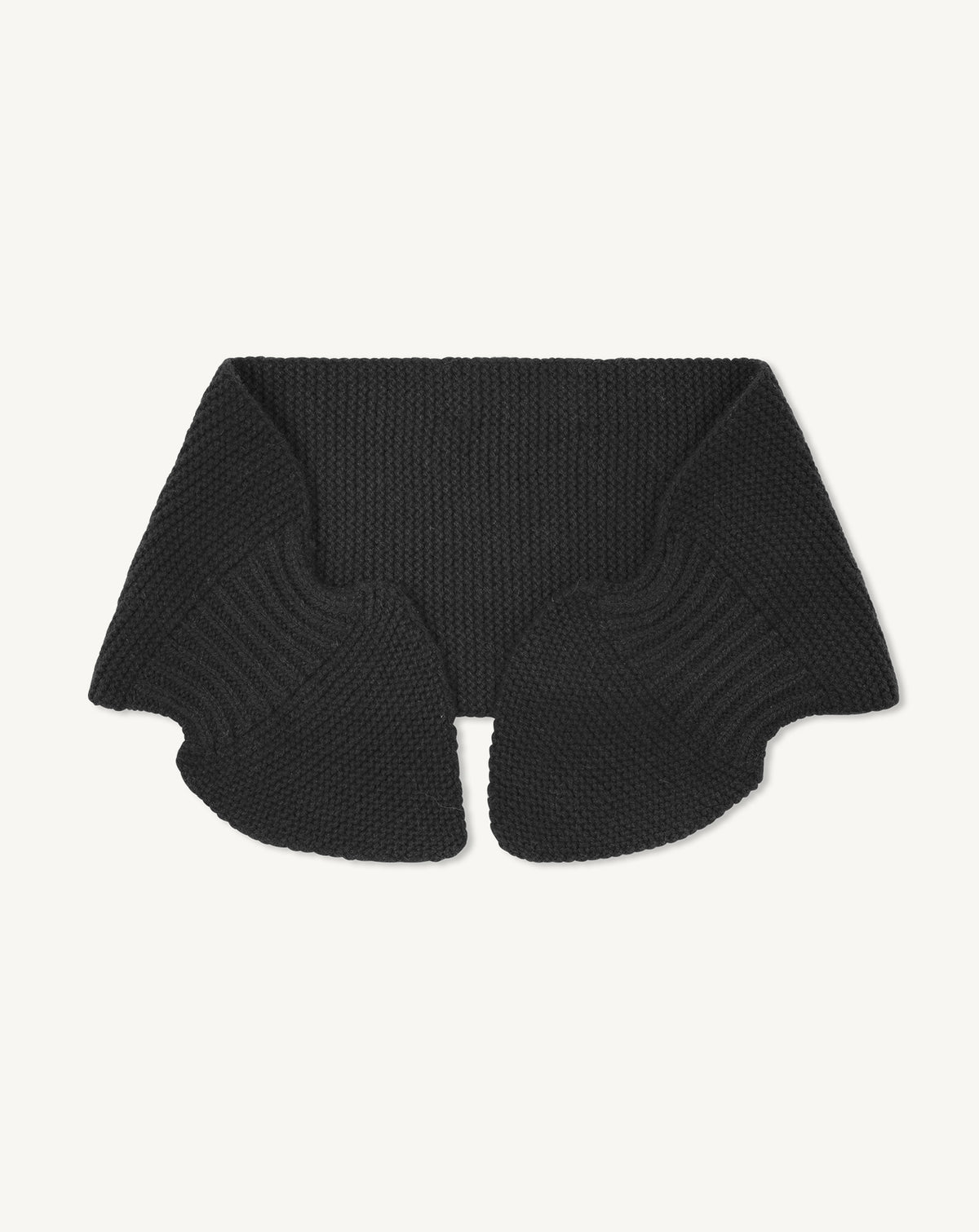 Bandeau années folles-NOIR-100% cachemire
