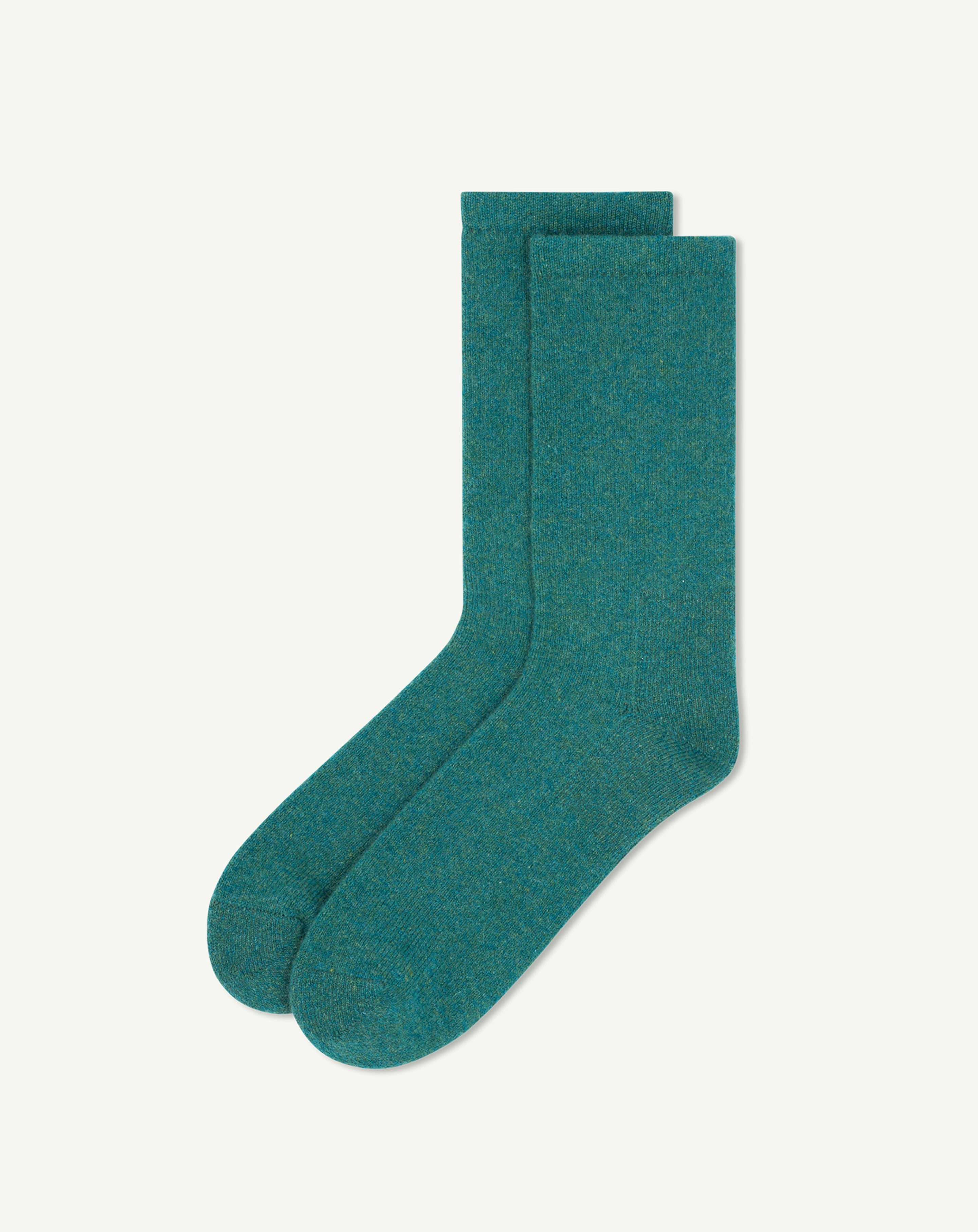 Chaussettes basses-CEDRE-87% cachemire 13% elasthane