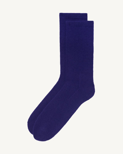 Chaussettes basses-ULTRAVIOLET-85% cachemire 15% élasthanne