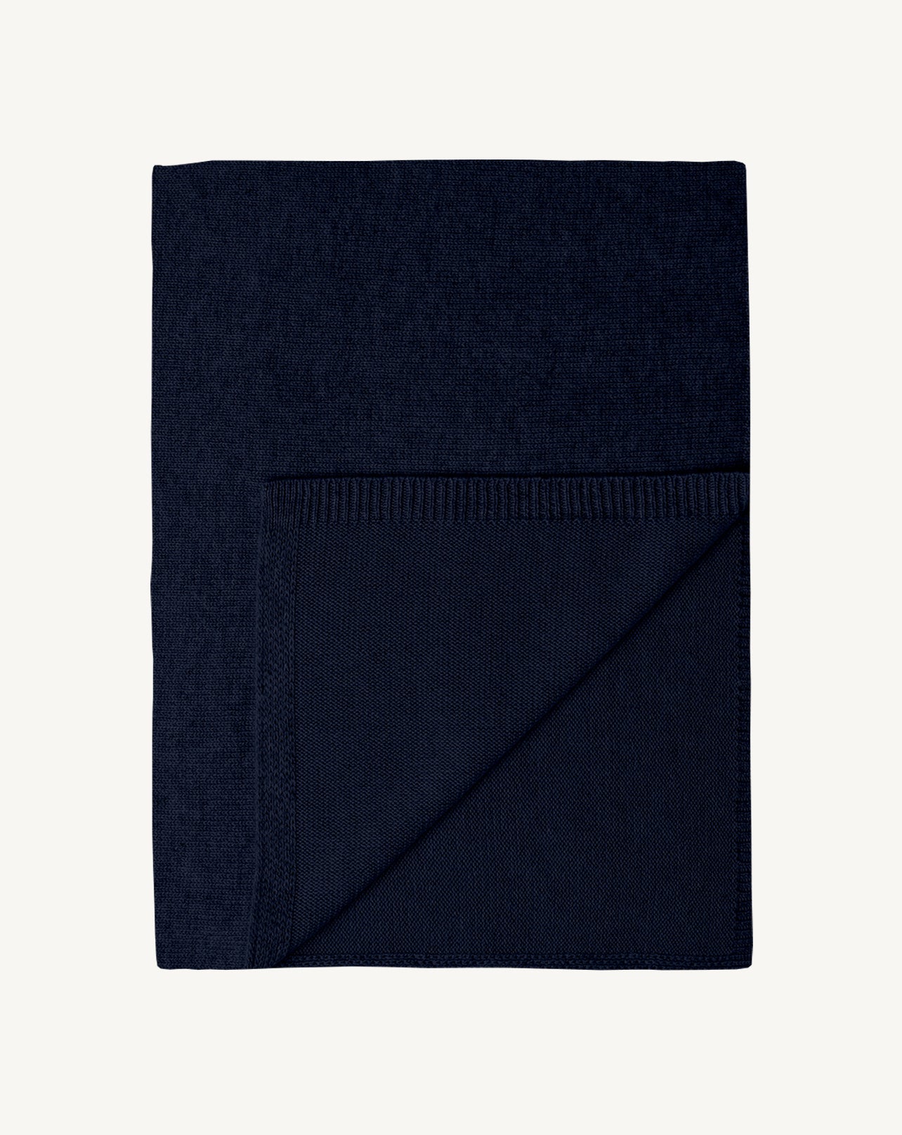 Étole déjaugée-MARINE-100% cachemire