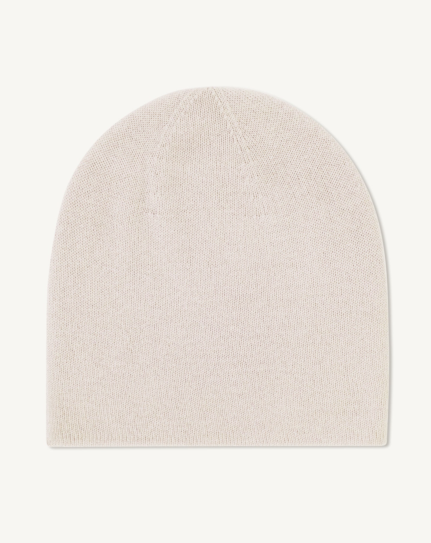 Bonnet double face-NATUREL-100% cachemire