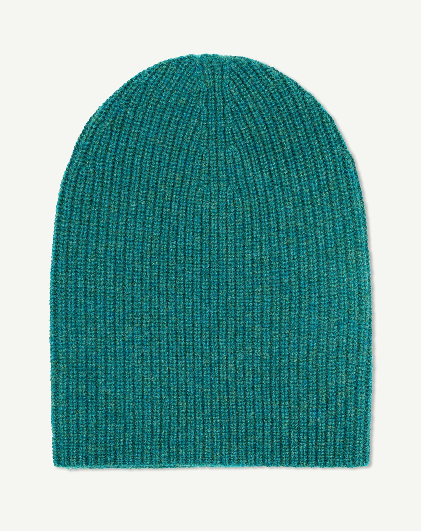 Bonnet à côtes-CEDRE-100% cachemire