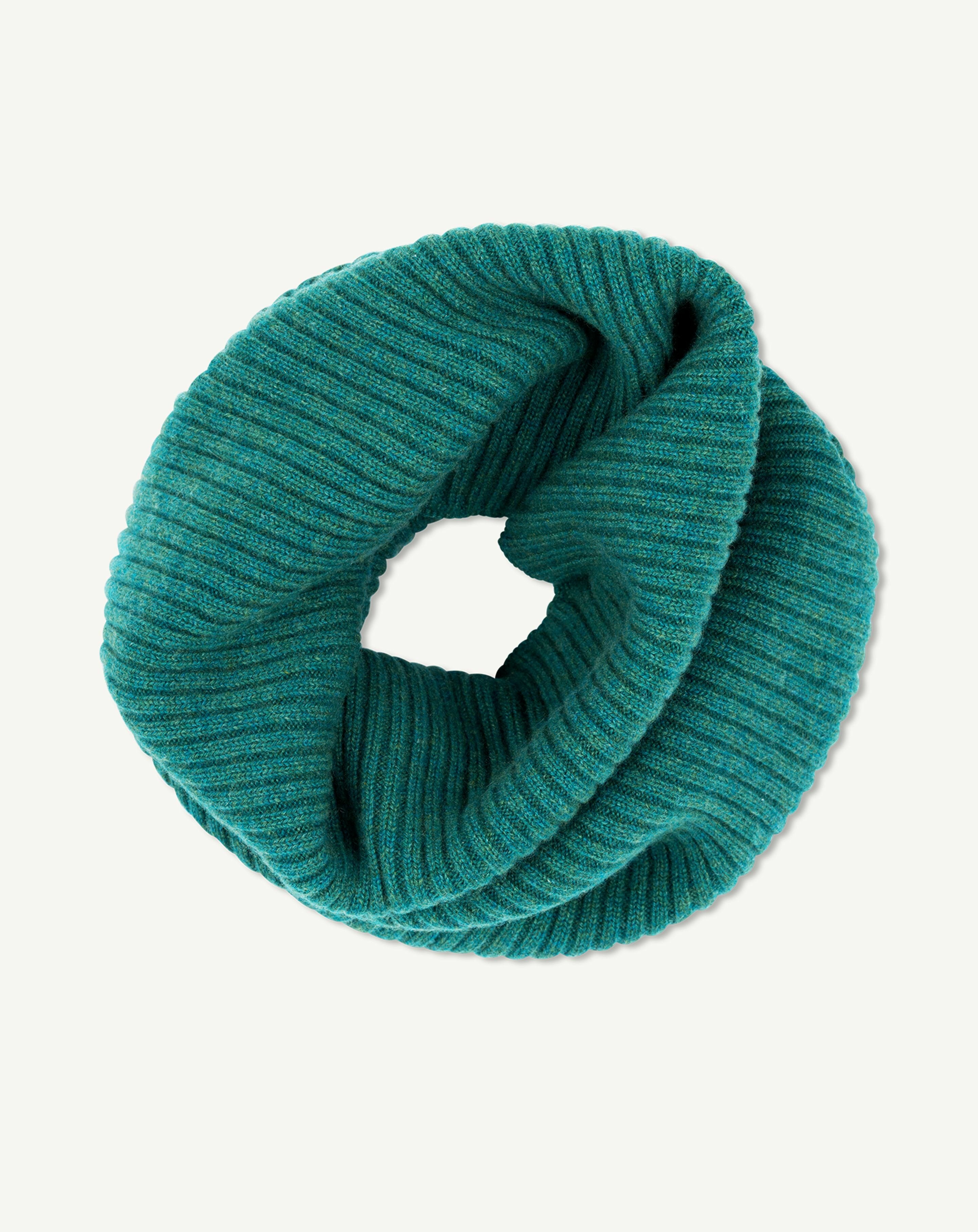 Tour de cou à côtes-CEDRE-100% cachemire