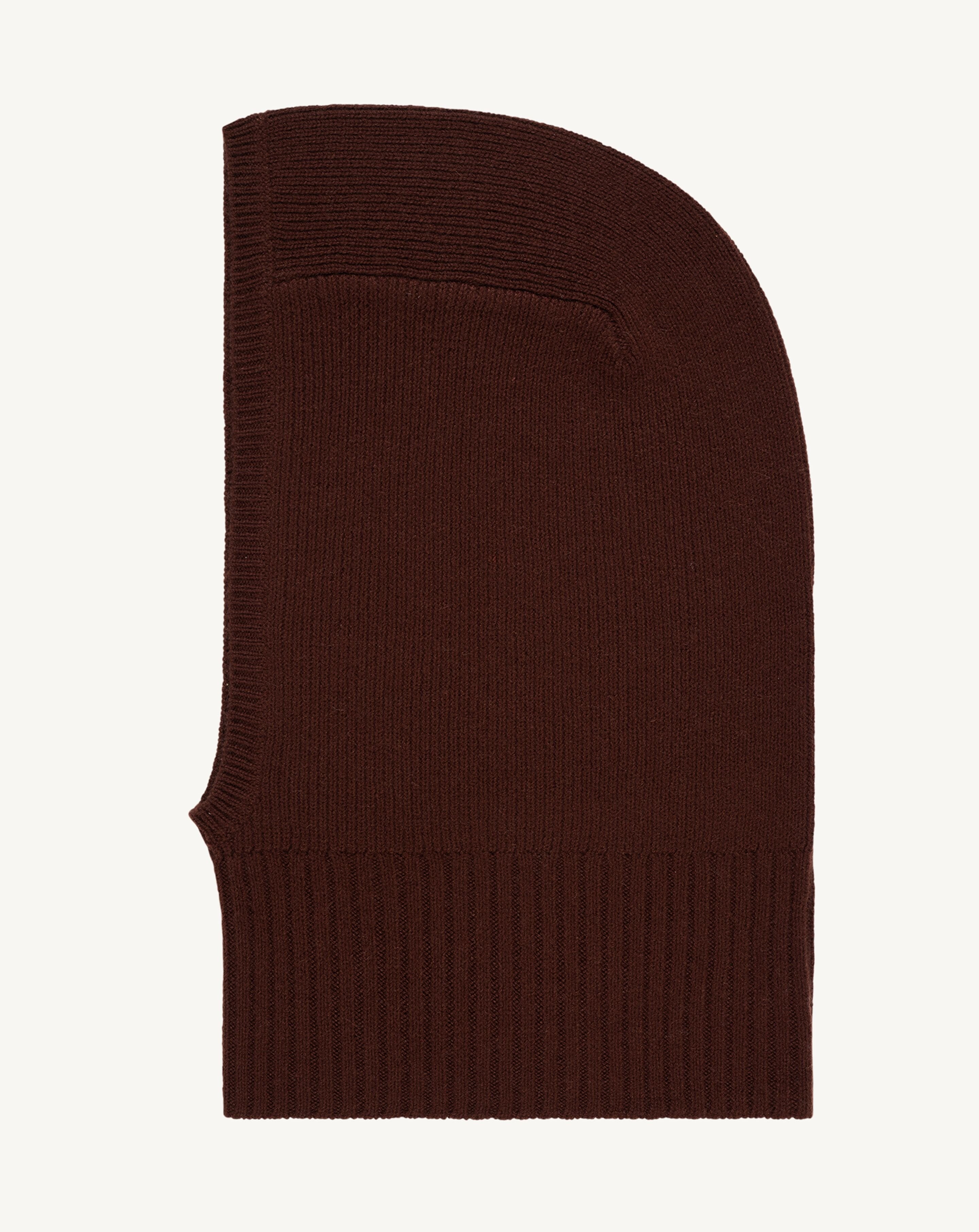 Cagoule-CAFE-100% cachemire