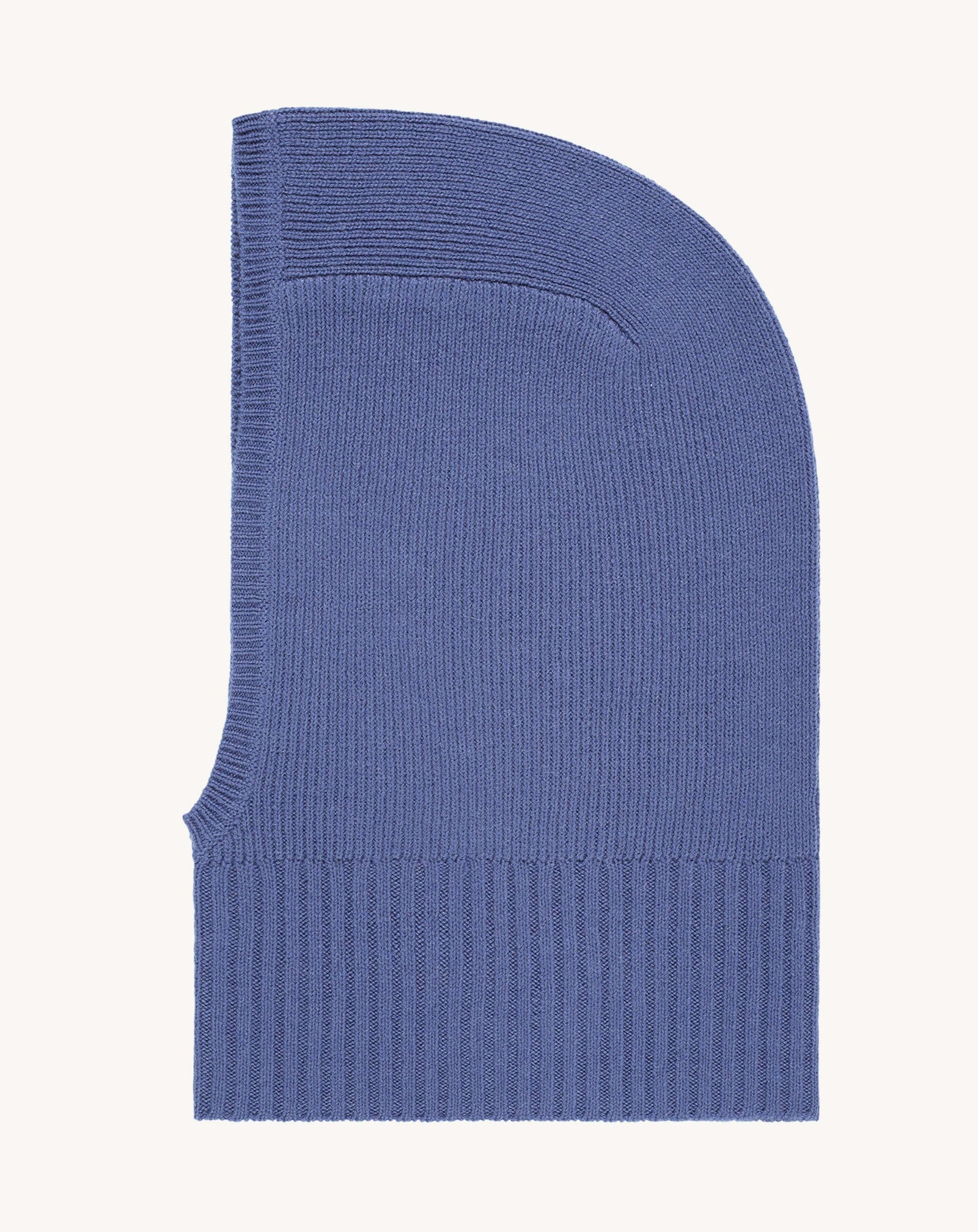 Cagoule-BLEU ATLAS-100% cachemire