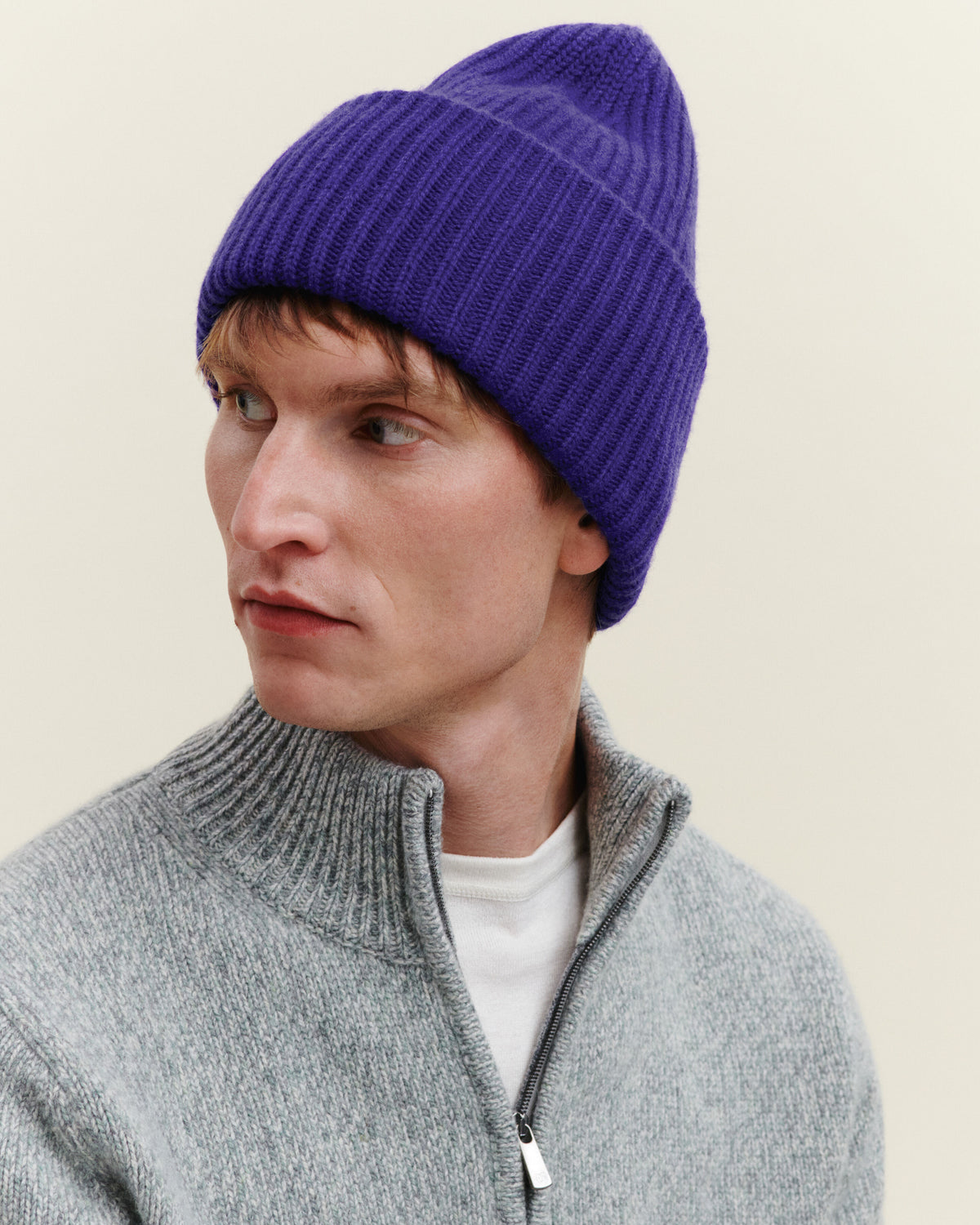 Bonnet Tim-ULTRAVIOLET-100% cachemire