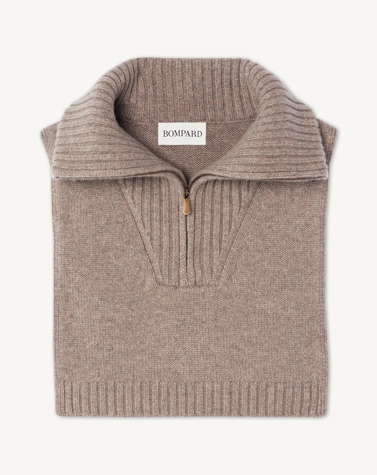 Plastron col camionneur-MILLET-100% cachemire