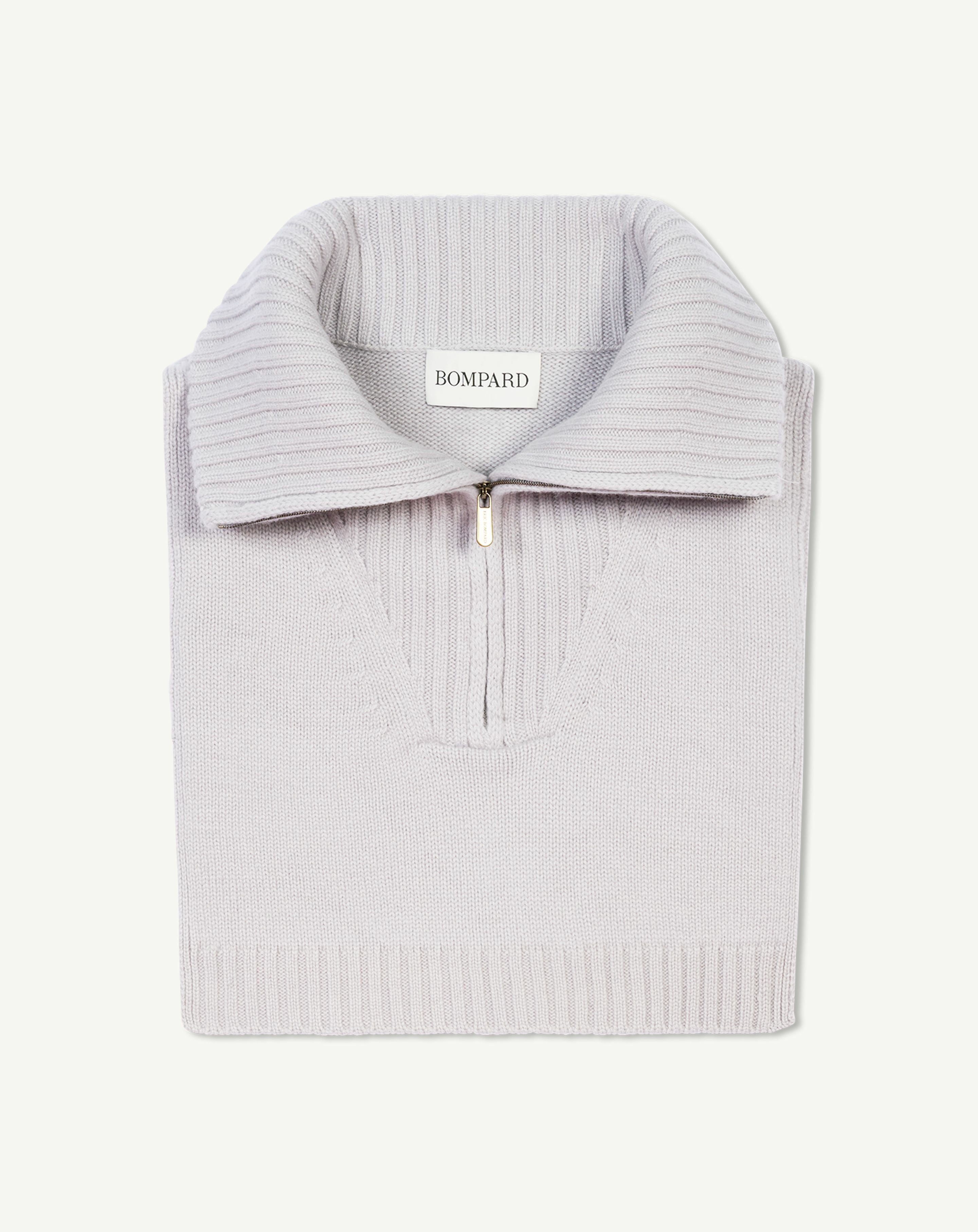 Plastron col camionneur-CIEL PARIS-100% cachemire