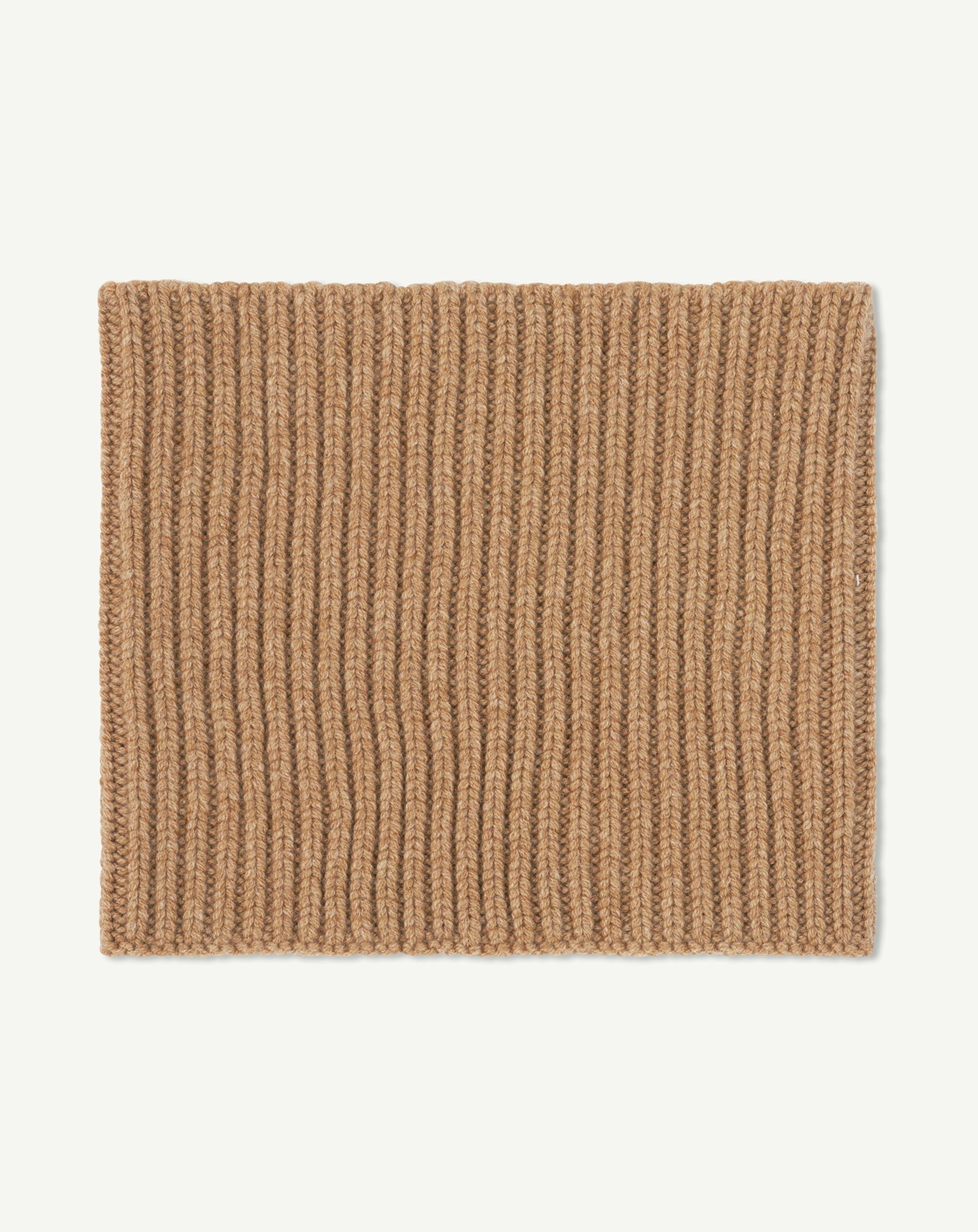 Tour de cou 12 fils-CARAMEL-100% cachemire