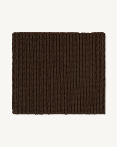 Tour de cou 12 fils-CHOCOLAT-100% cachemire