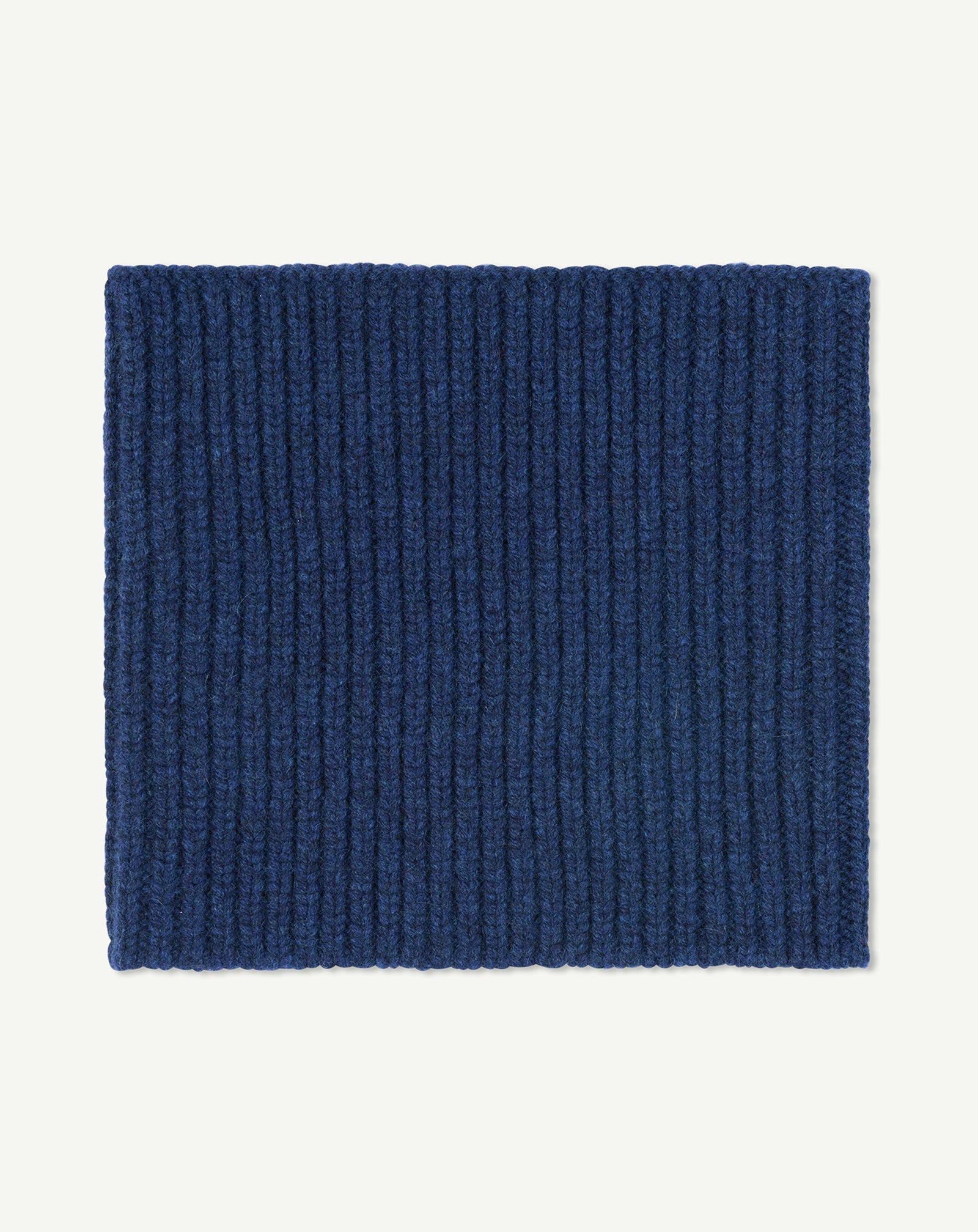 Tour de cou 12 fils-BLEU NOCTURNE-100% cachemire