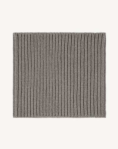 Tour de cou 12 fils-GRIS METEORITE-100% cachemire