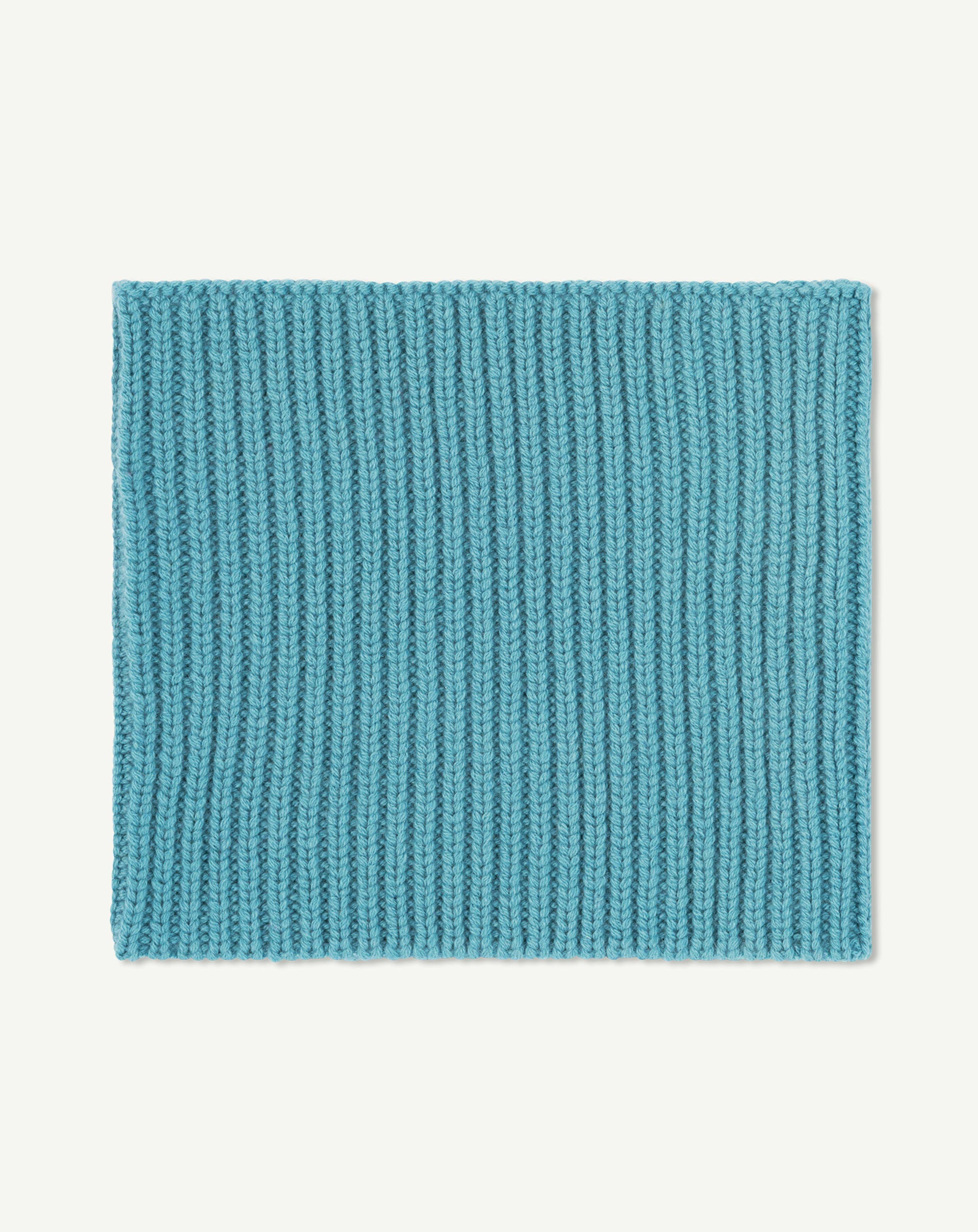 Tour de cou 12 fils-BLEU ARCHIPEL-100% cachemire