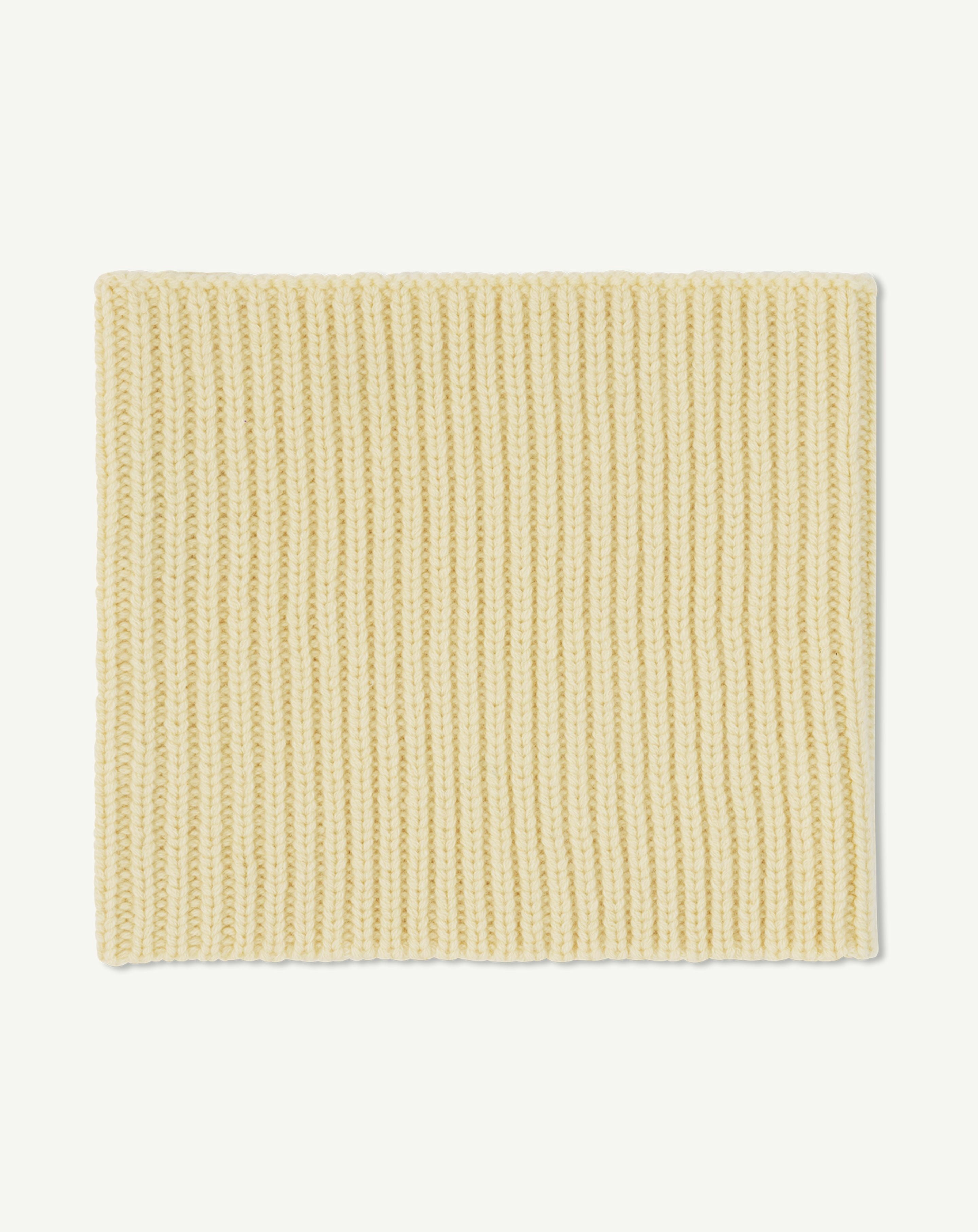 Tour de cou 12 fils-JAUNE PRIMEVERE-100% cachemire