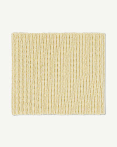Tour de cou 12 fils-JAUNE PRIMEVERE-100% cachemire