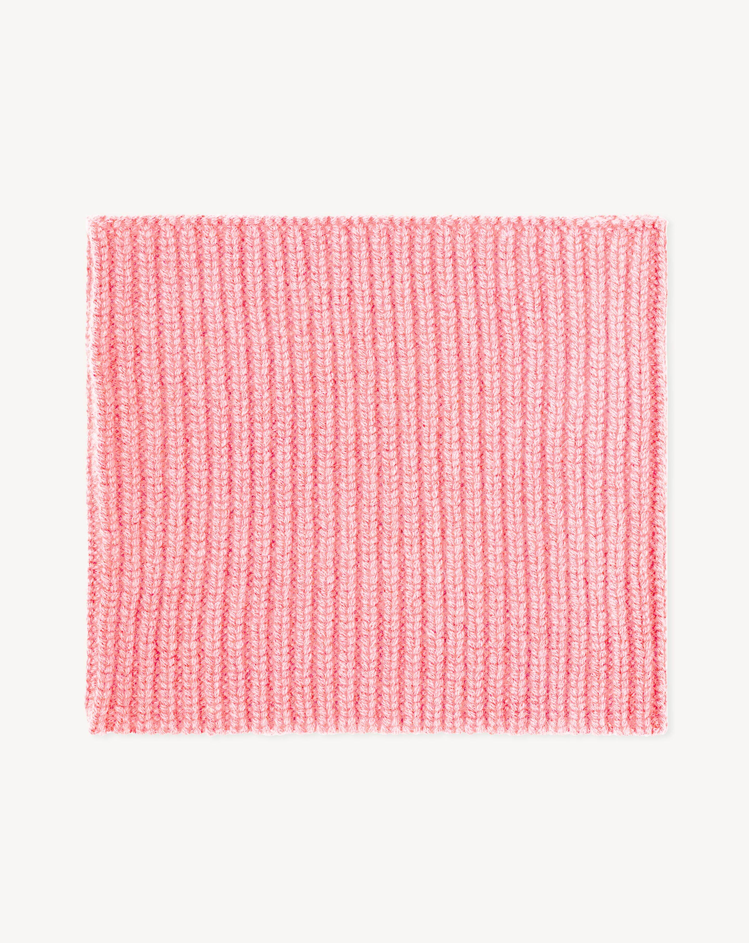 Tour de cou 12 fils-ROSE CAMEO-100% cachemire