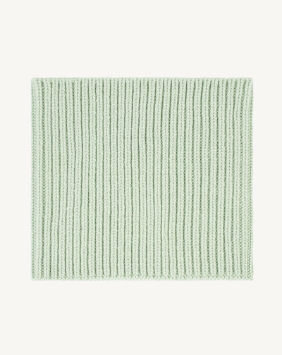 Tour de cou 12 fils-VERT AMANDE-100% cachemire