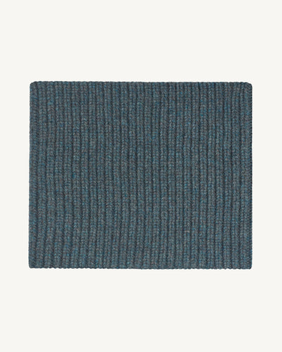 Tour de cou 12 fils-BLEU GRANIT-100% cachemire