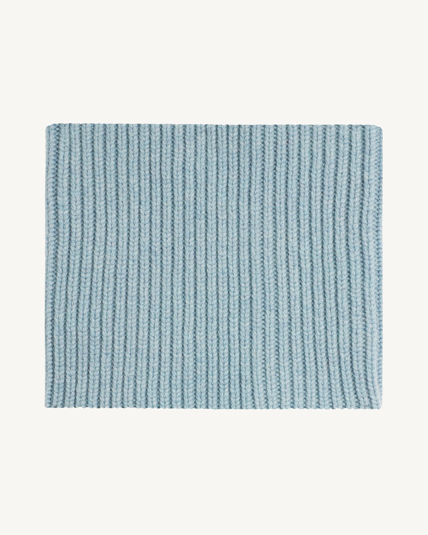 Tour de cou 12 fils-BLEU GLACIER-100% cachemire