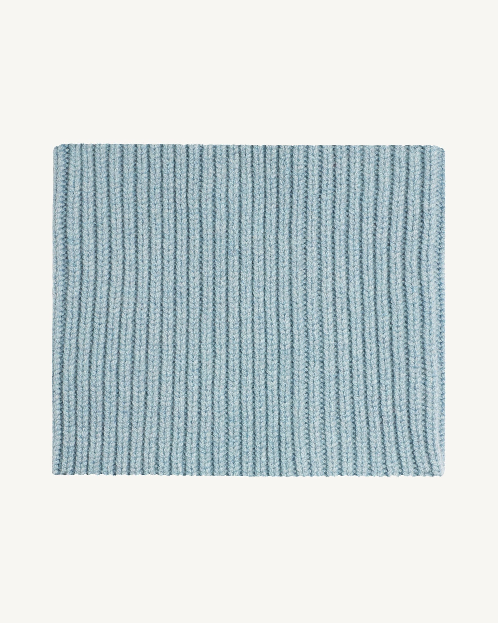 Tour de cou 12 fils-BLEU GLACIER-100% cachemire