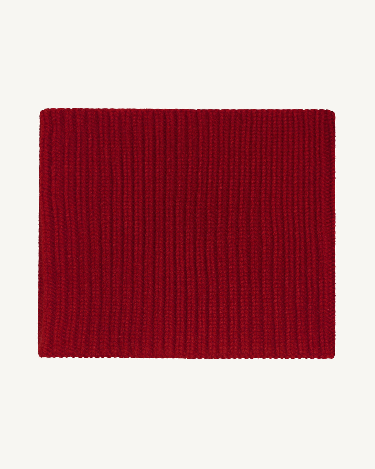 Tour de cou 12 fils-ROUGE D'ORIENT-100% cachemire