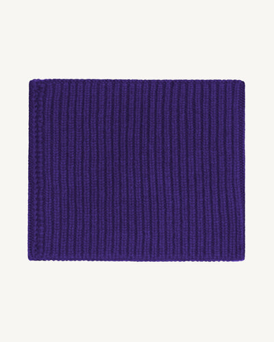 Tour de cou 12 fils-ULTRAVIOLET-100% cachemire